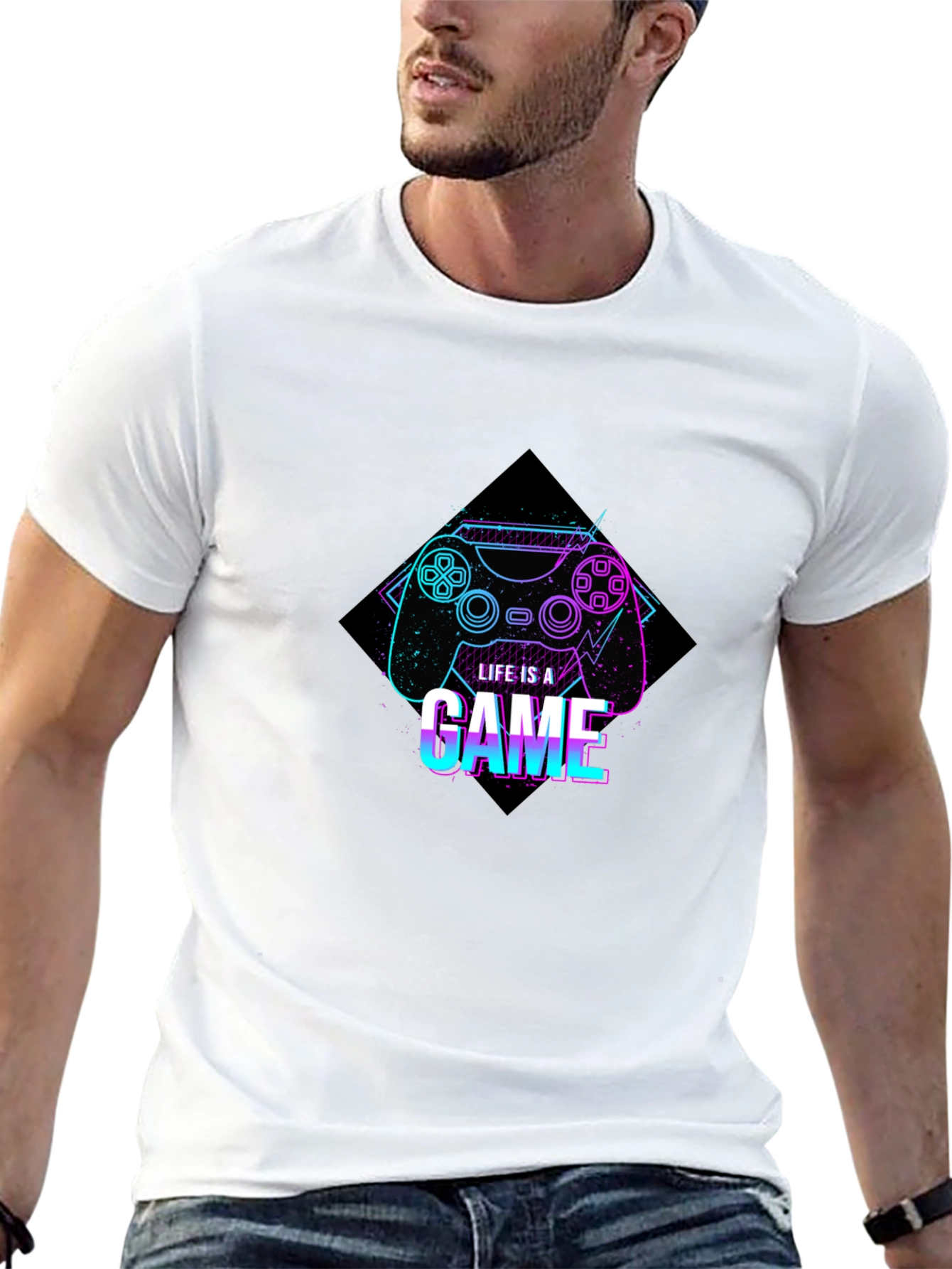 Life is a Game T-Shirt - Gamer Style