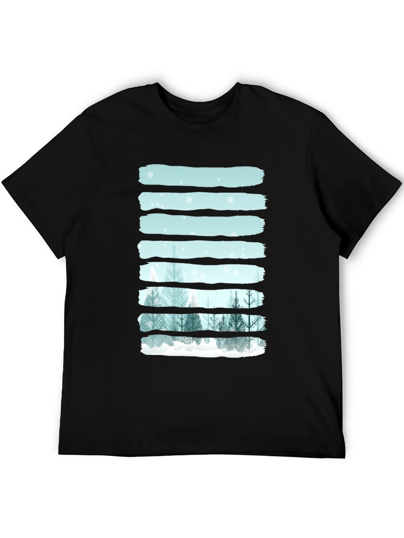 Winter Forest Graphic Tee - Stylish Nature Design