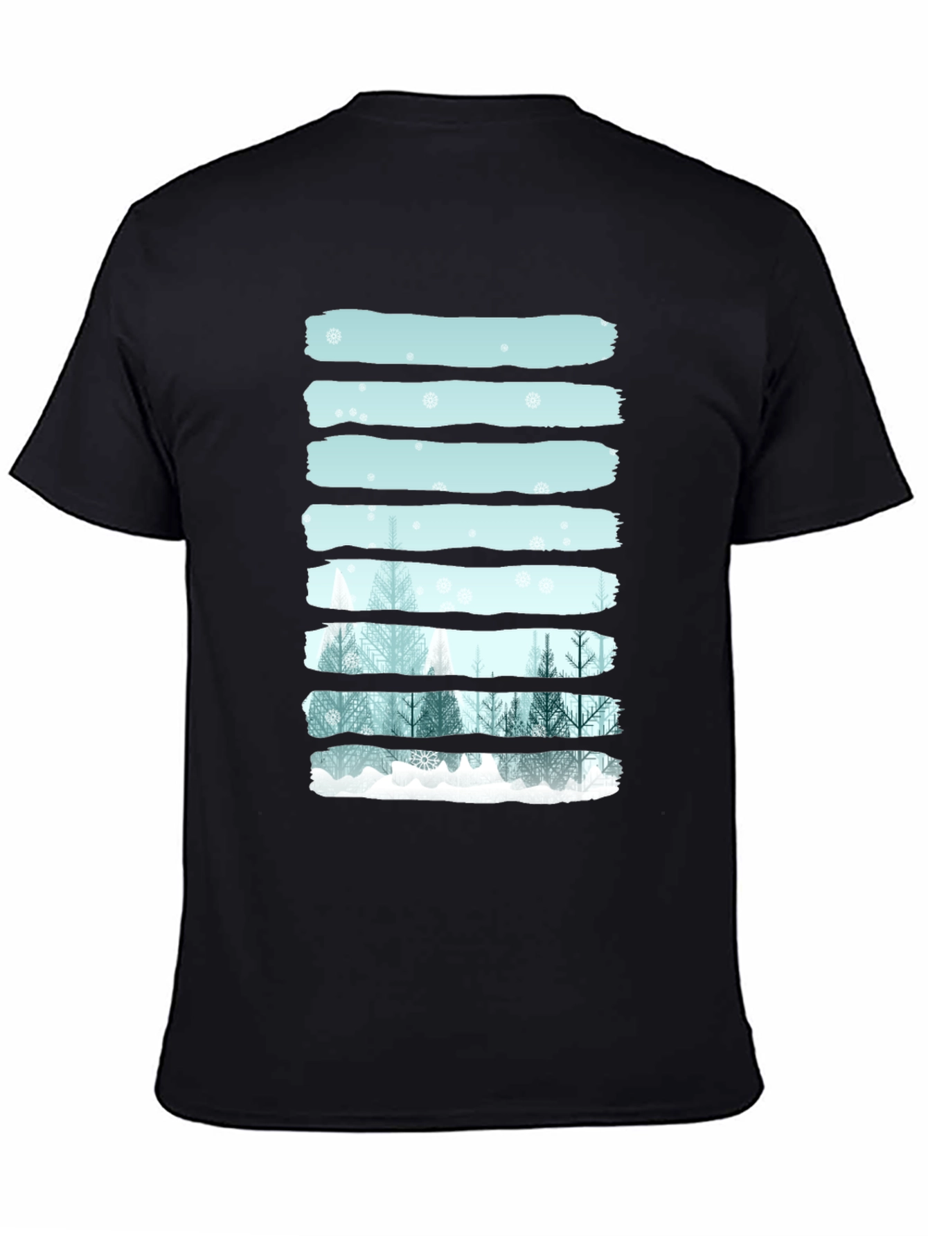 Winter Forest Graphic Tee - Stylish Nature Design