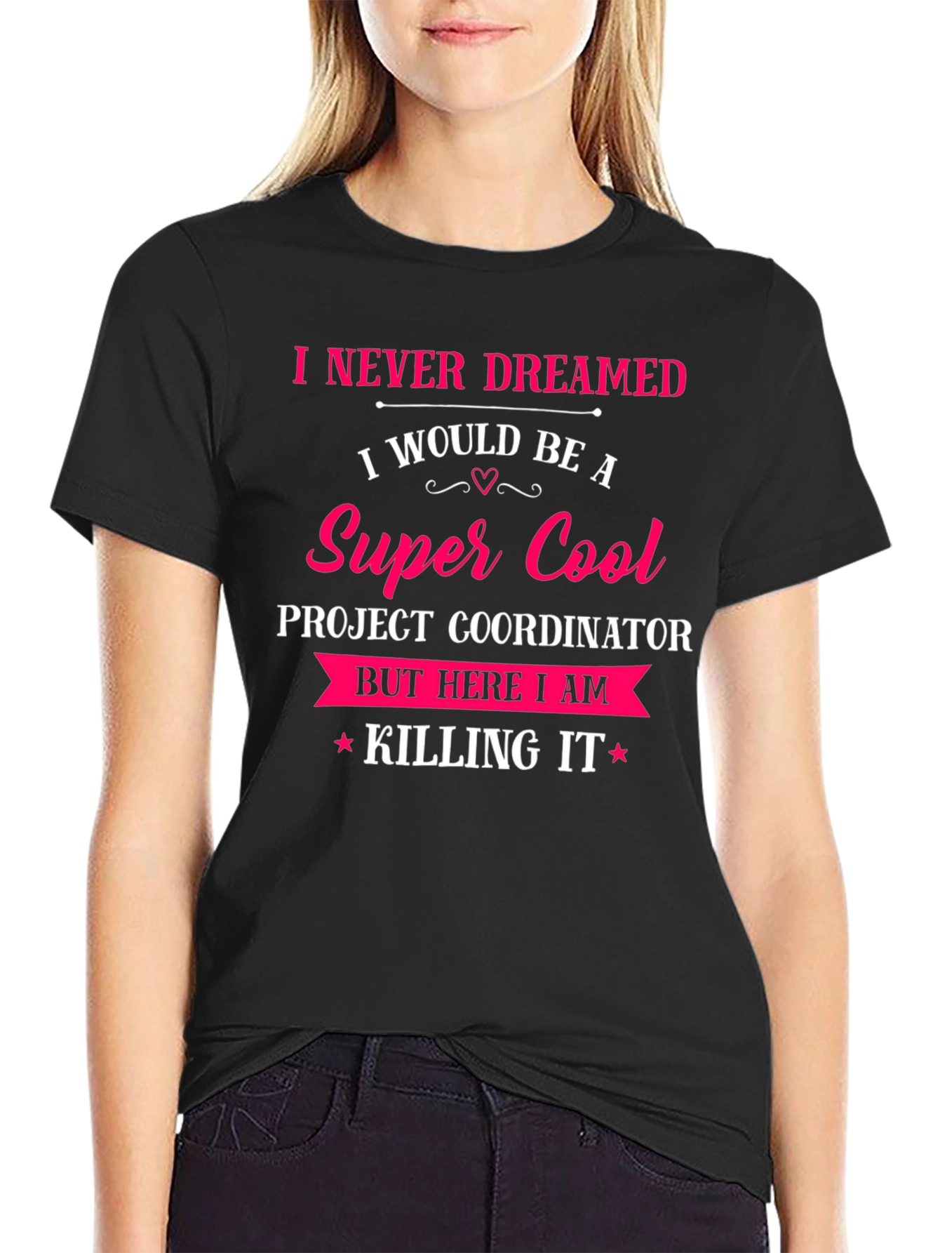 Super Cool Project Coordinator Graphic T-Shirt