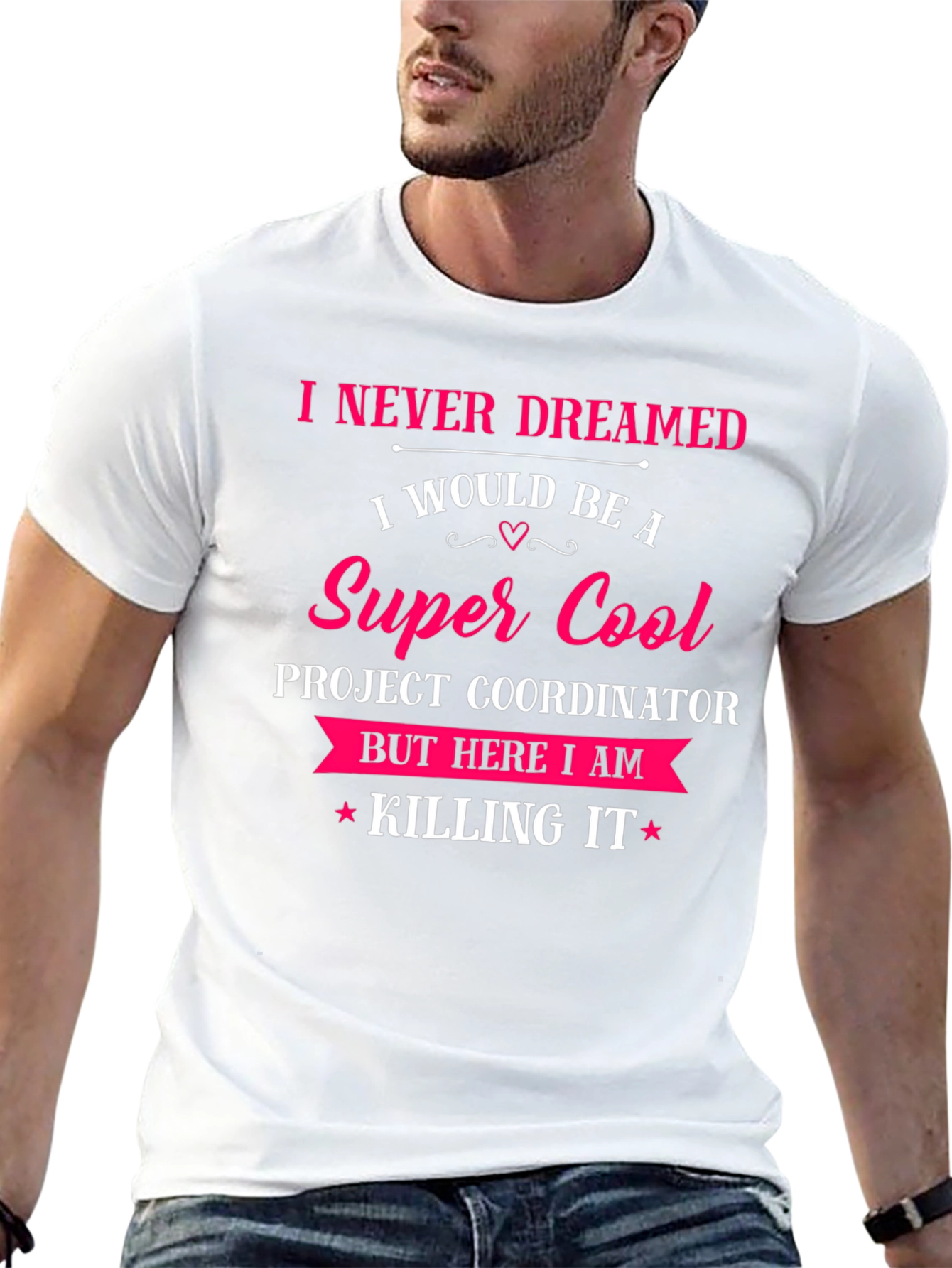 Super Cool Project Coordinator Graphic T-Shirt