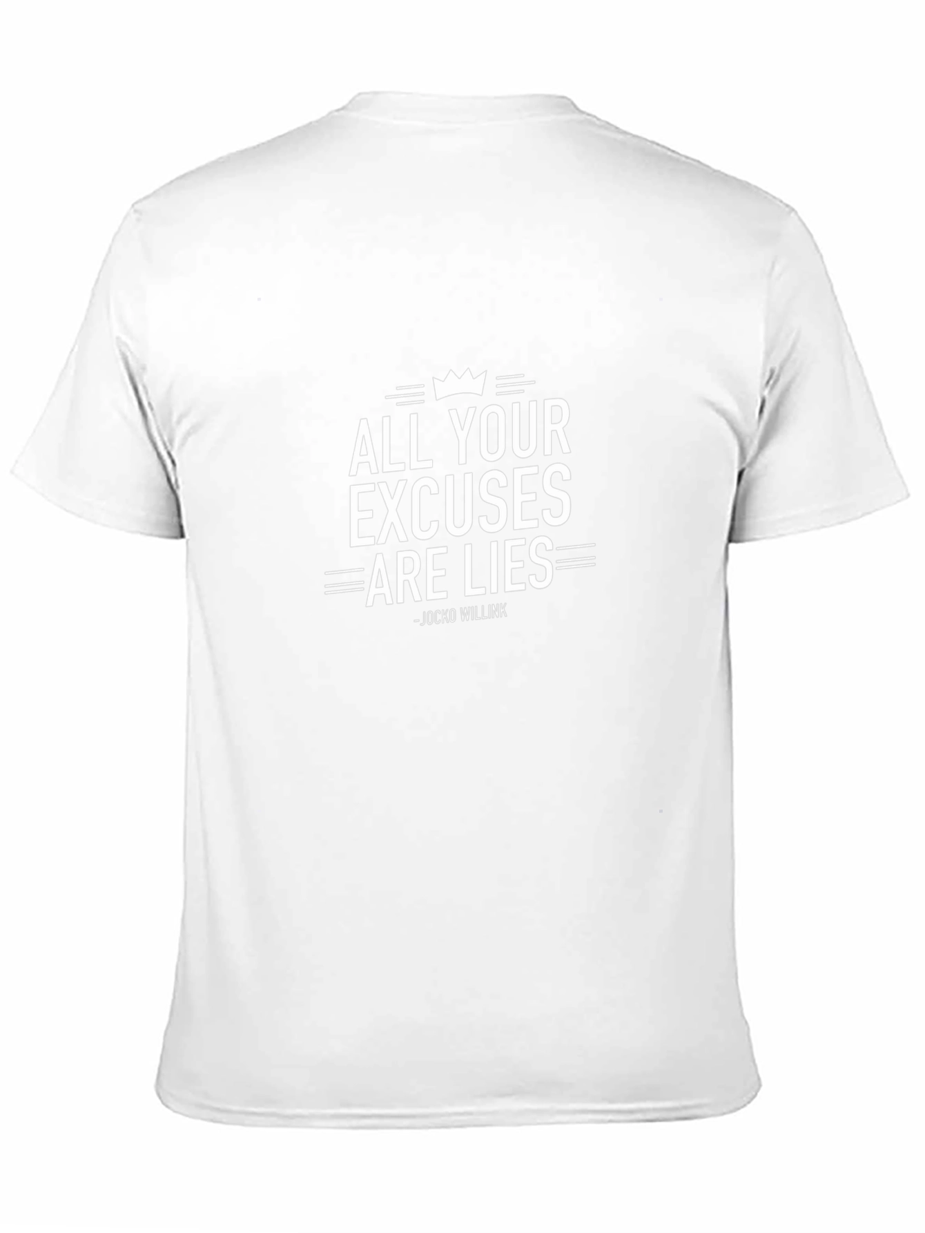 All Your Excuses Are Lies - Jocko Willink Black Tee