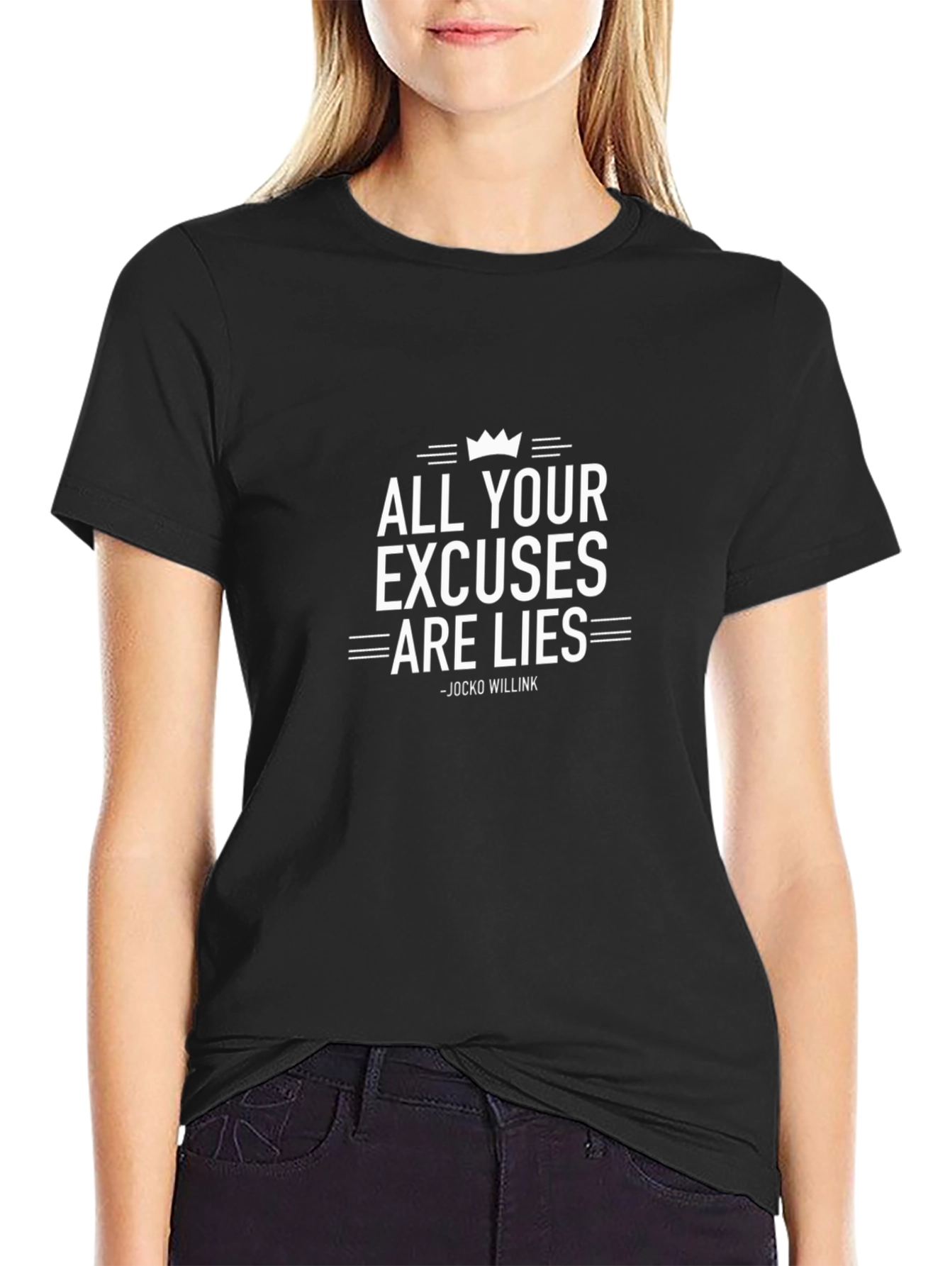 All Your Excuses Are Lies - Jocko Willink Black Tee
