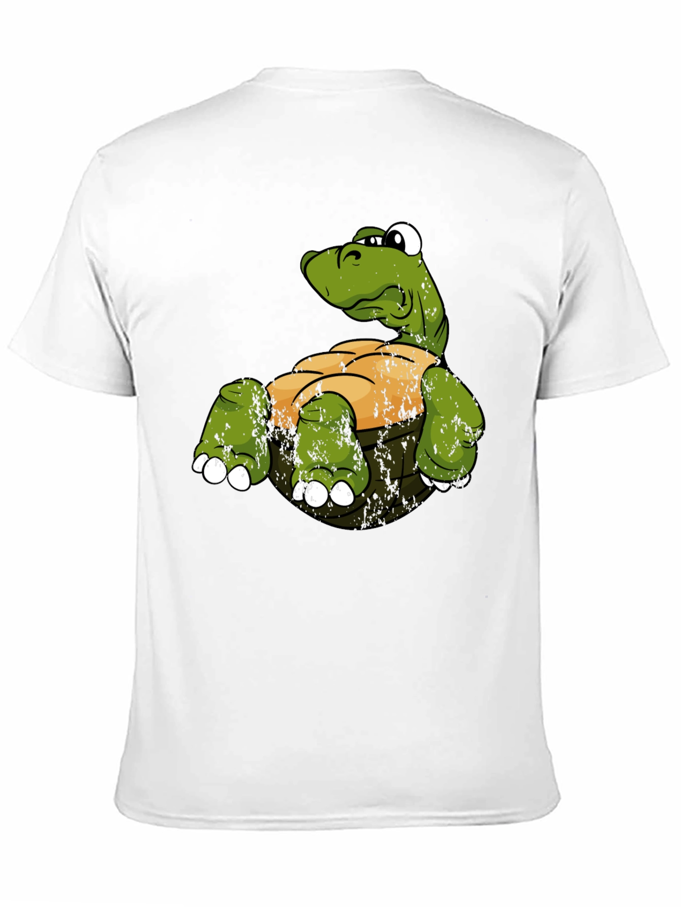 Funny Turtle Graphic Print T-Shirt