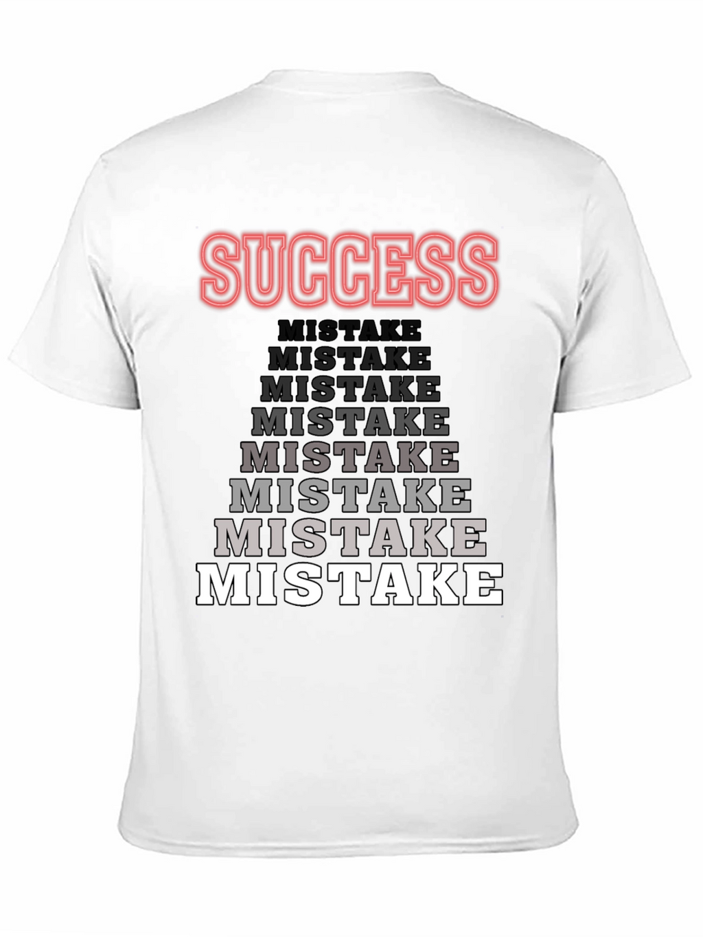 Success Over Mistake Graphic Tee