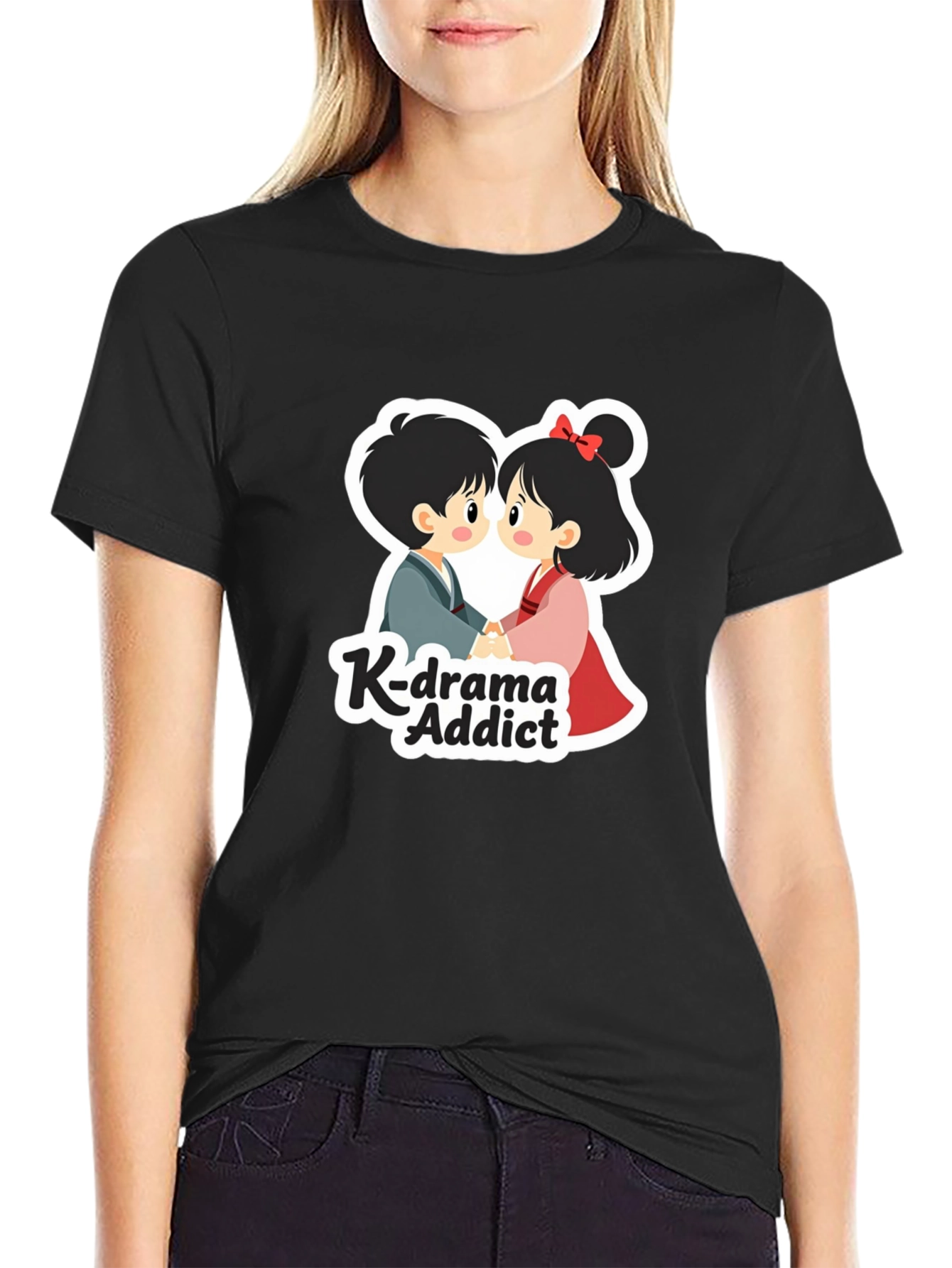K-Drama Addict Graphic T-Shirt