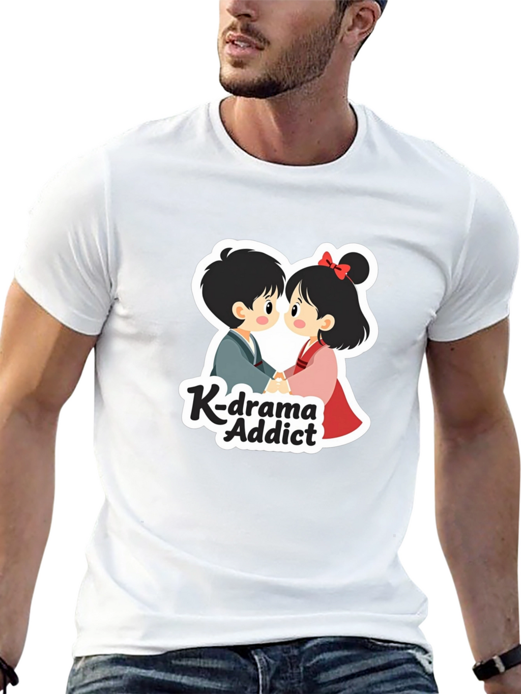 K-Drama Addict Graphic T-Shirt