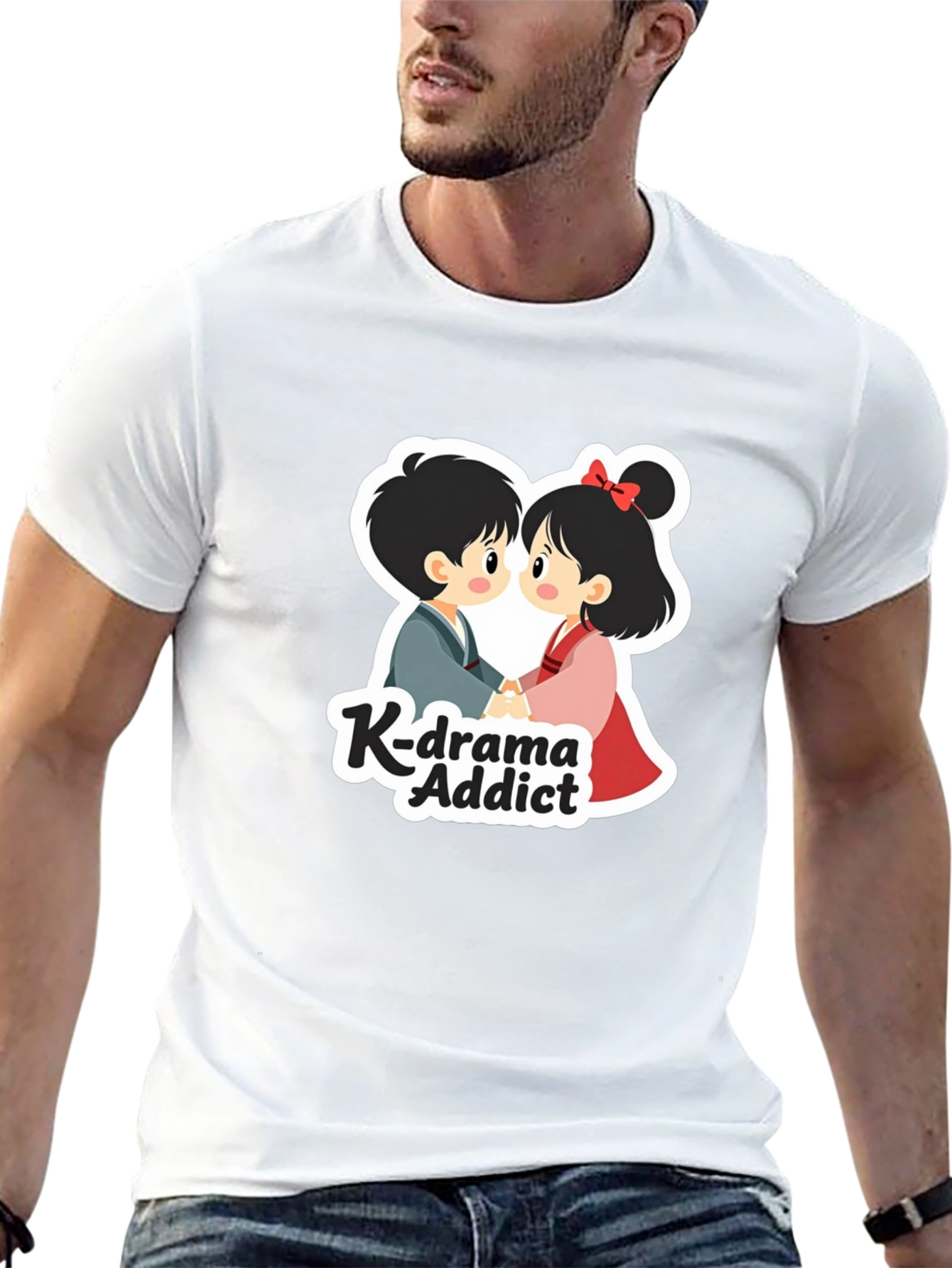 K-Drama Addict Graphic T-Shirt
