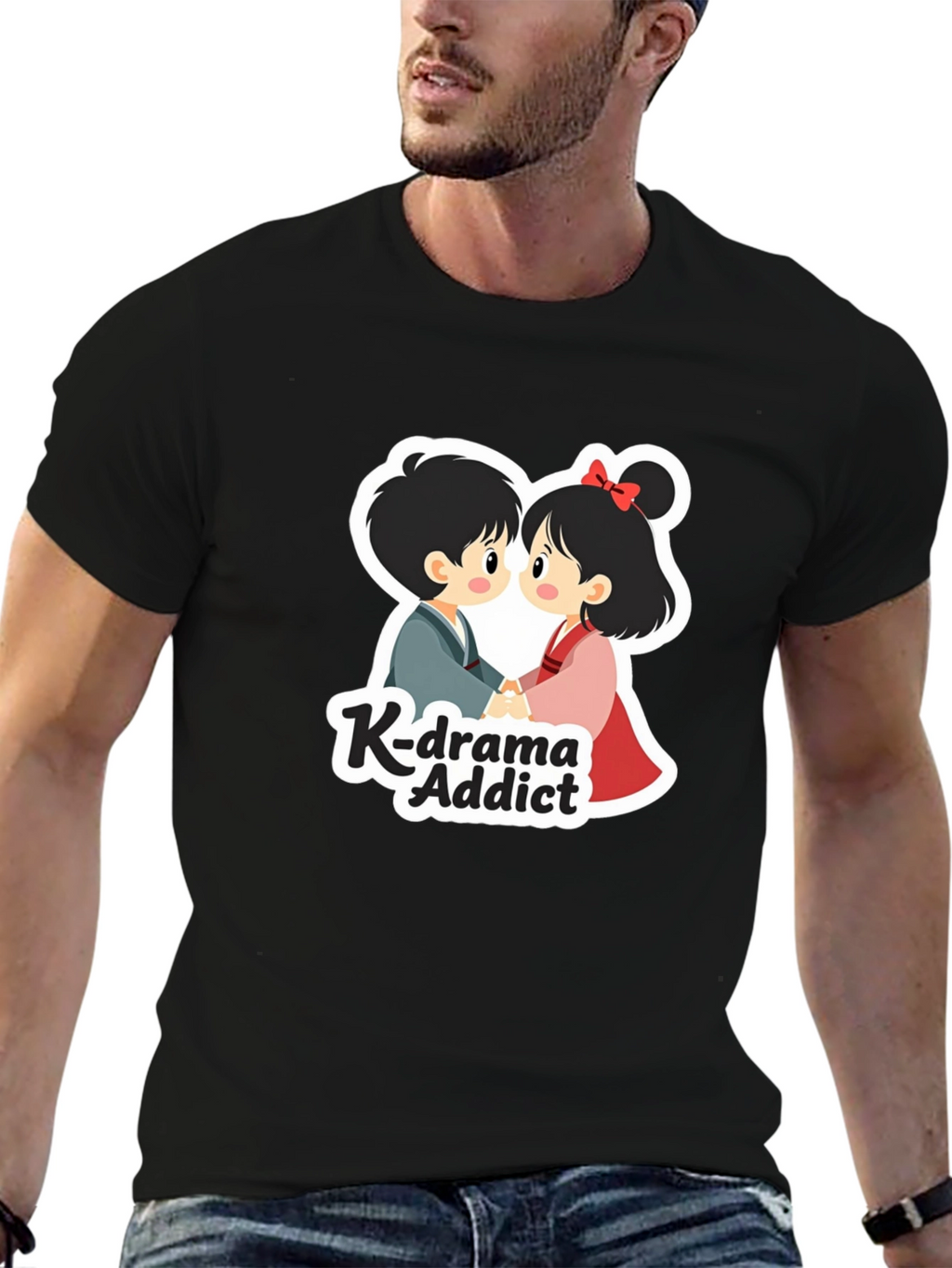 K-Drama Addict Graphic T-Shirt