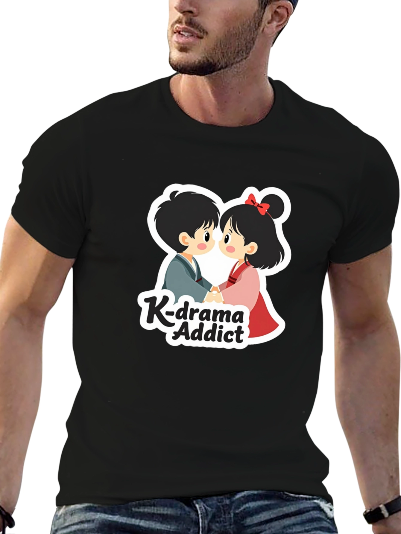 K-Drama Addict Graphic T-Shirt