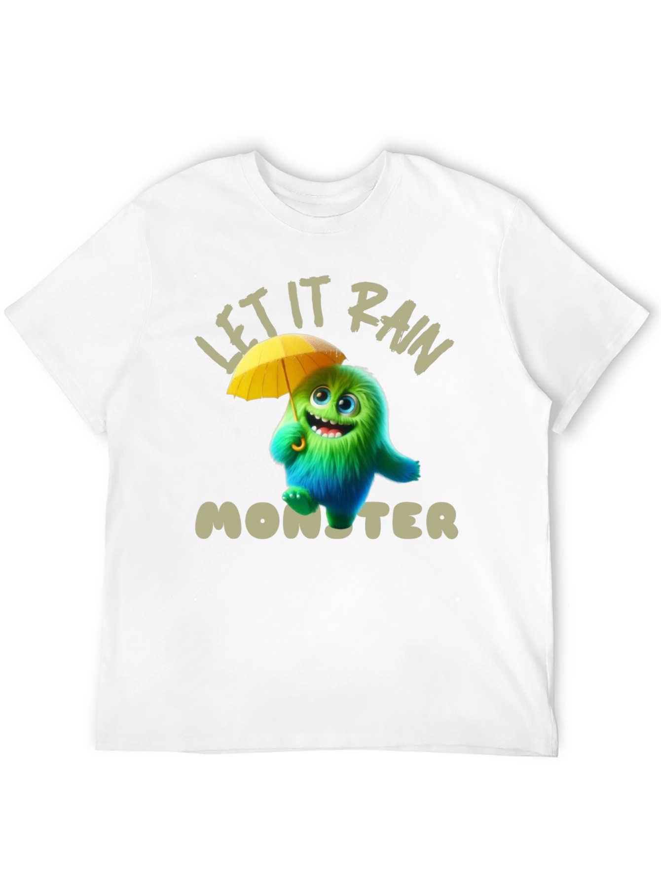 Let It Rain Monster Graphic Tee