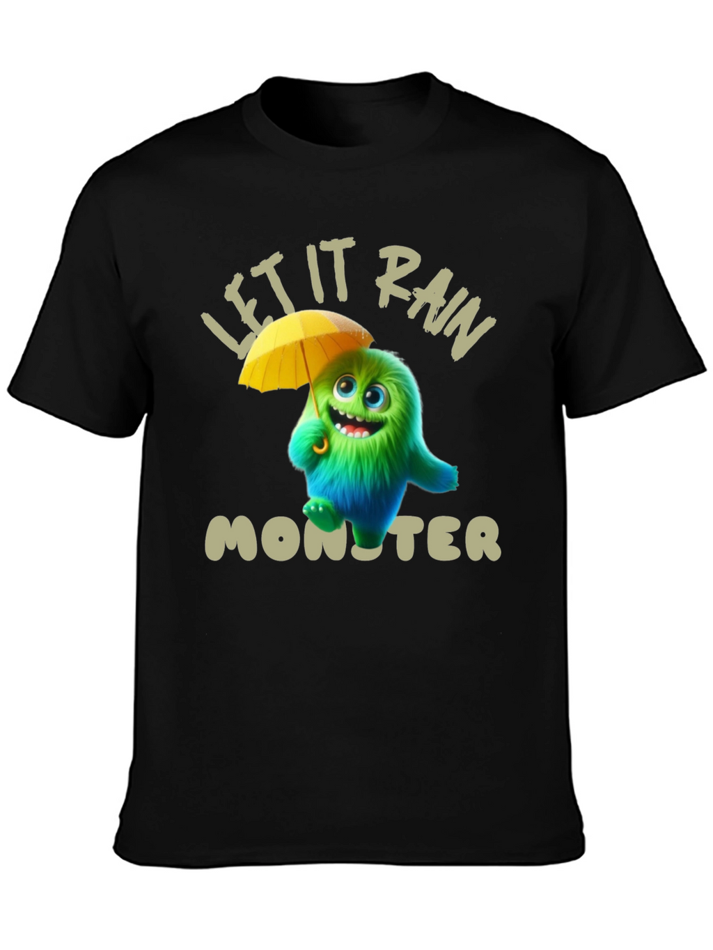 Let It Rain Monster Graphic Tee