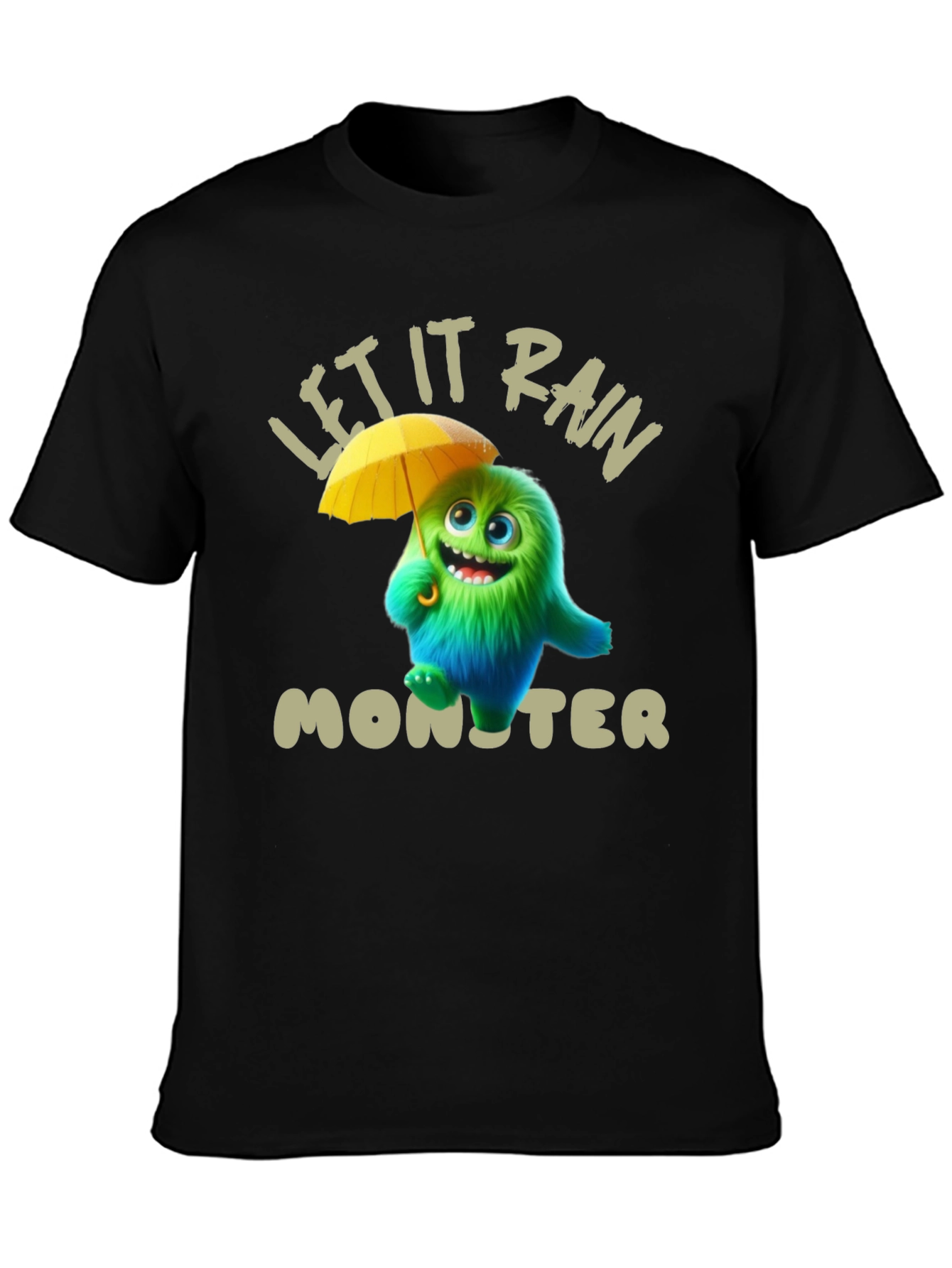 Let It Rain Monster Graphic Tee