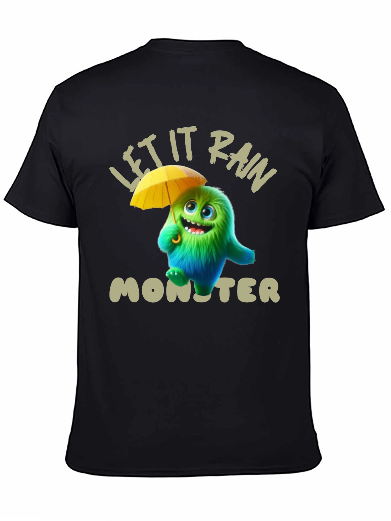 Let It Rain Monster Graphic Tee