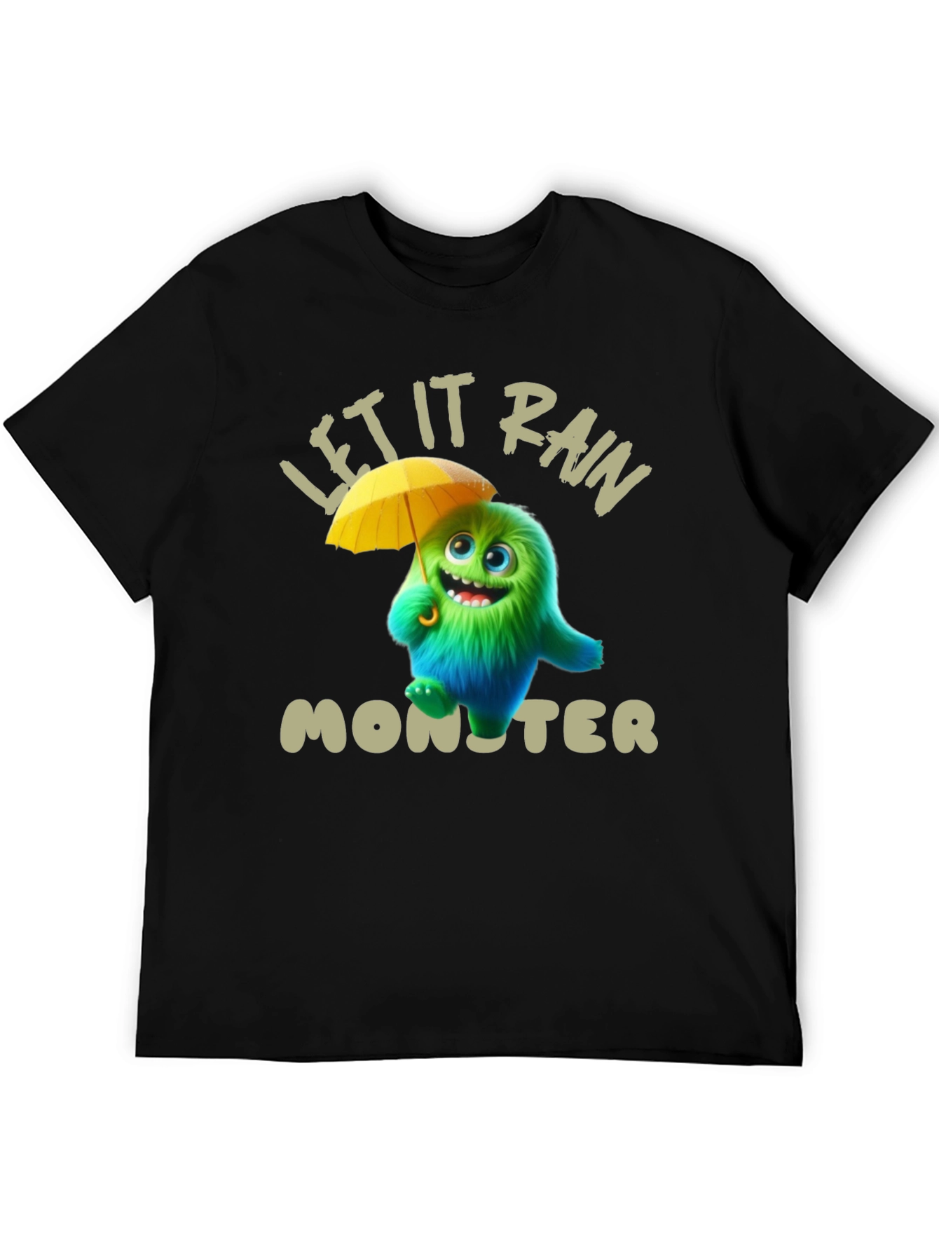 Let It Rain Monster Graphic Tee