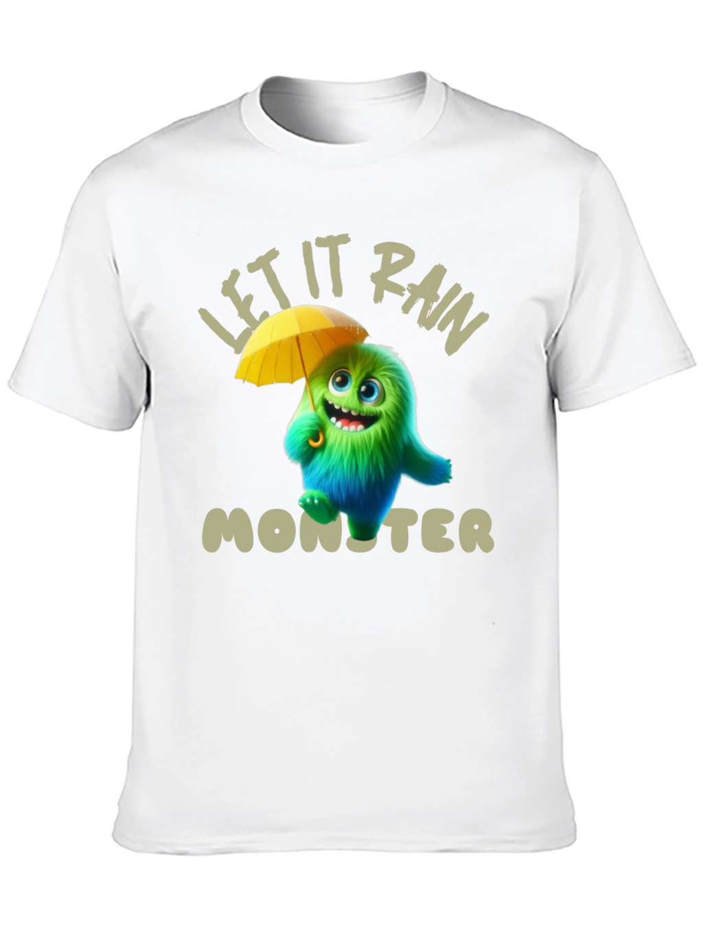 Let It Rain Monster Graphic Tee
