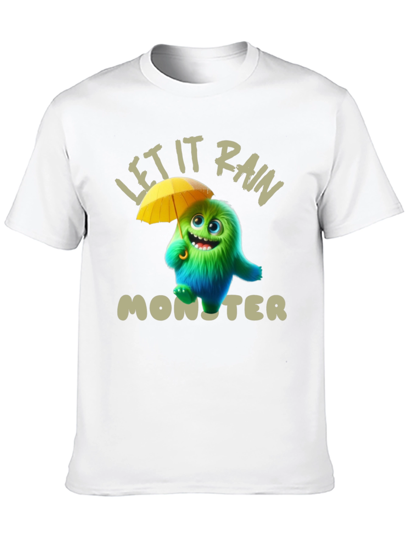 Let It Rain Monster Graphic Tee