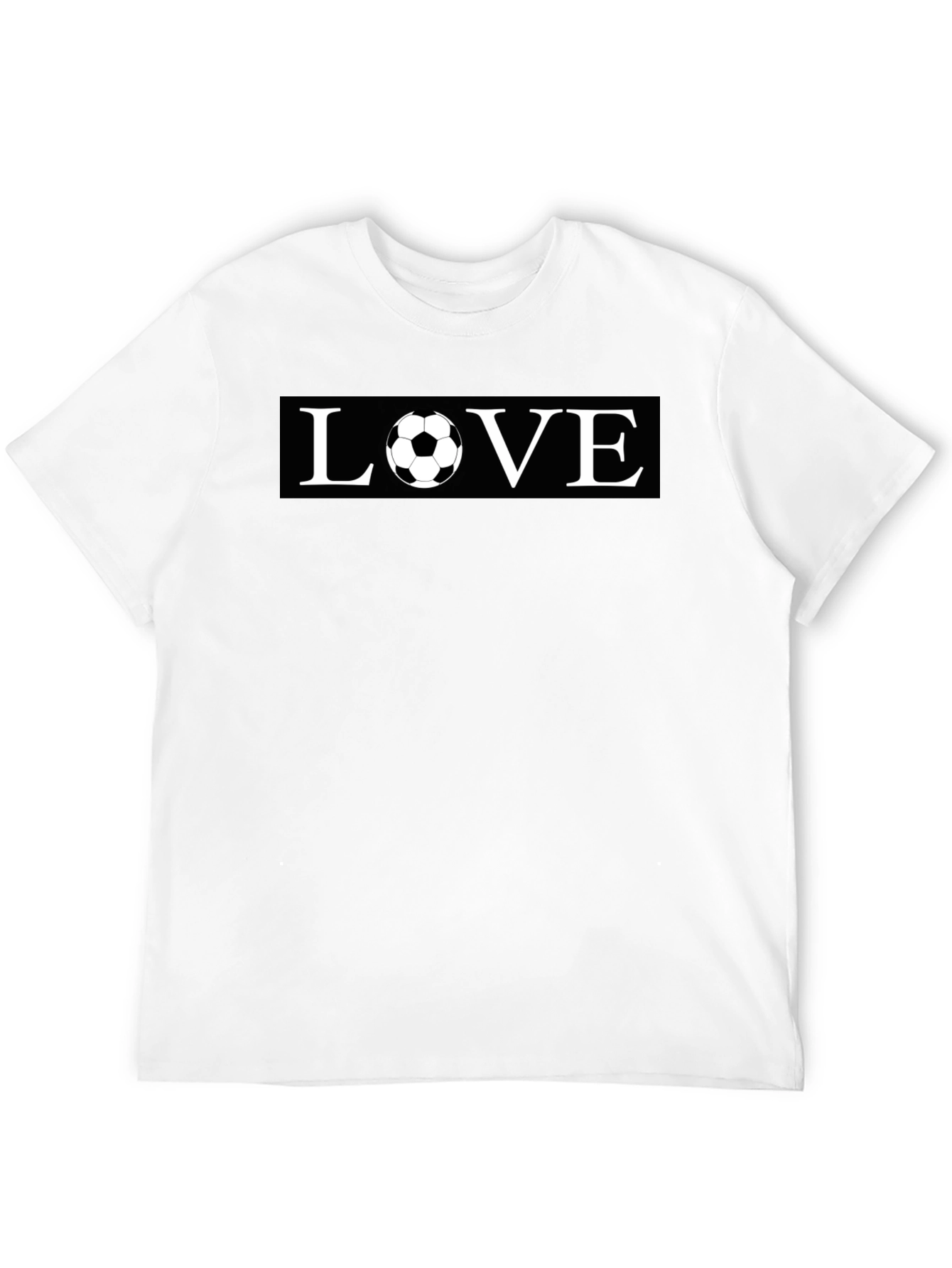 Soccer Love Graphic Tee - Soft Cotton Blend Casual Shirt