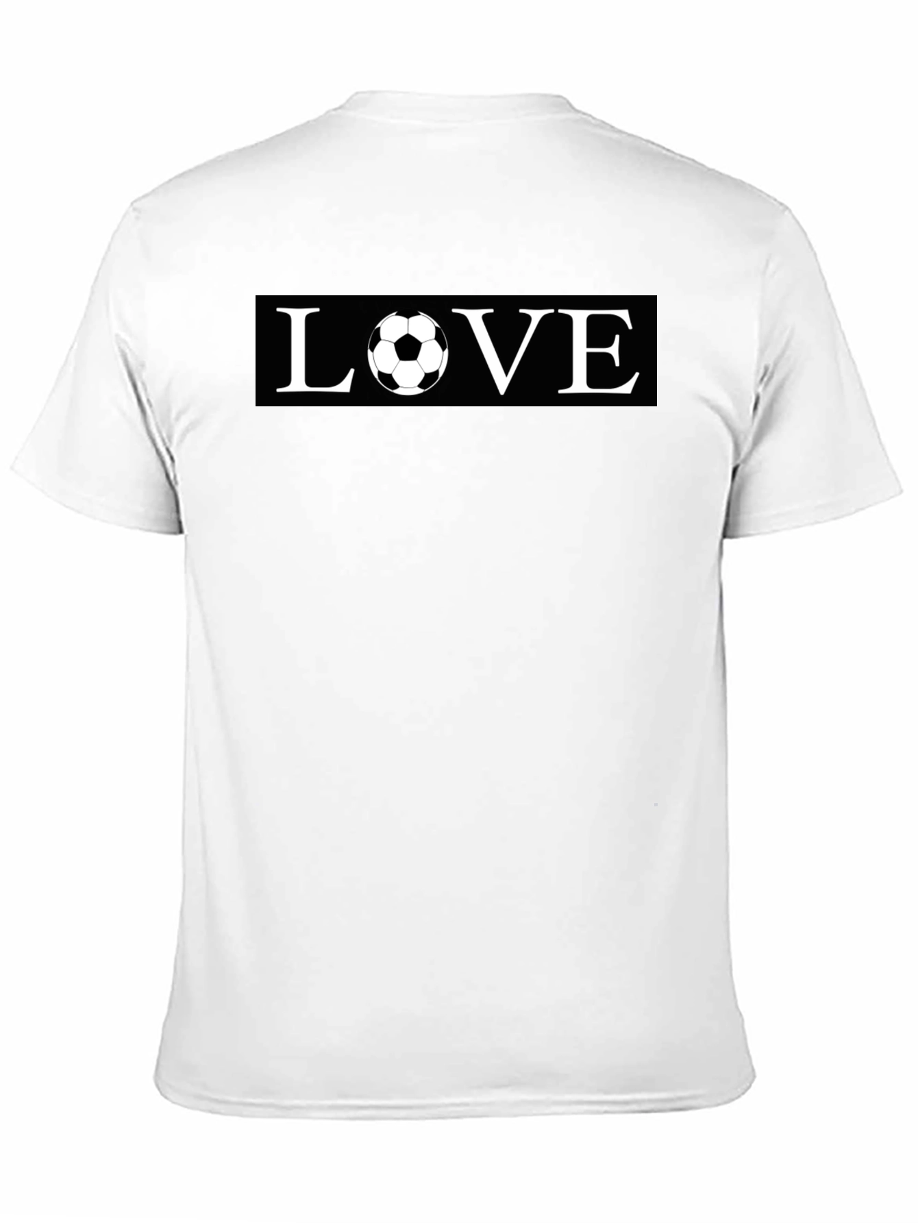 Soccer Love Graphic Tee - Soft Cotton Blend Casual Shirt