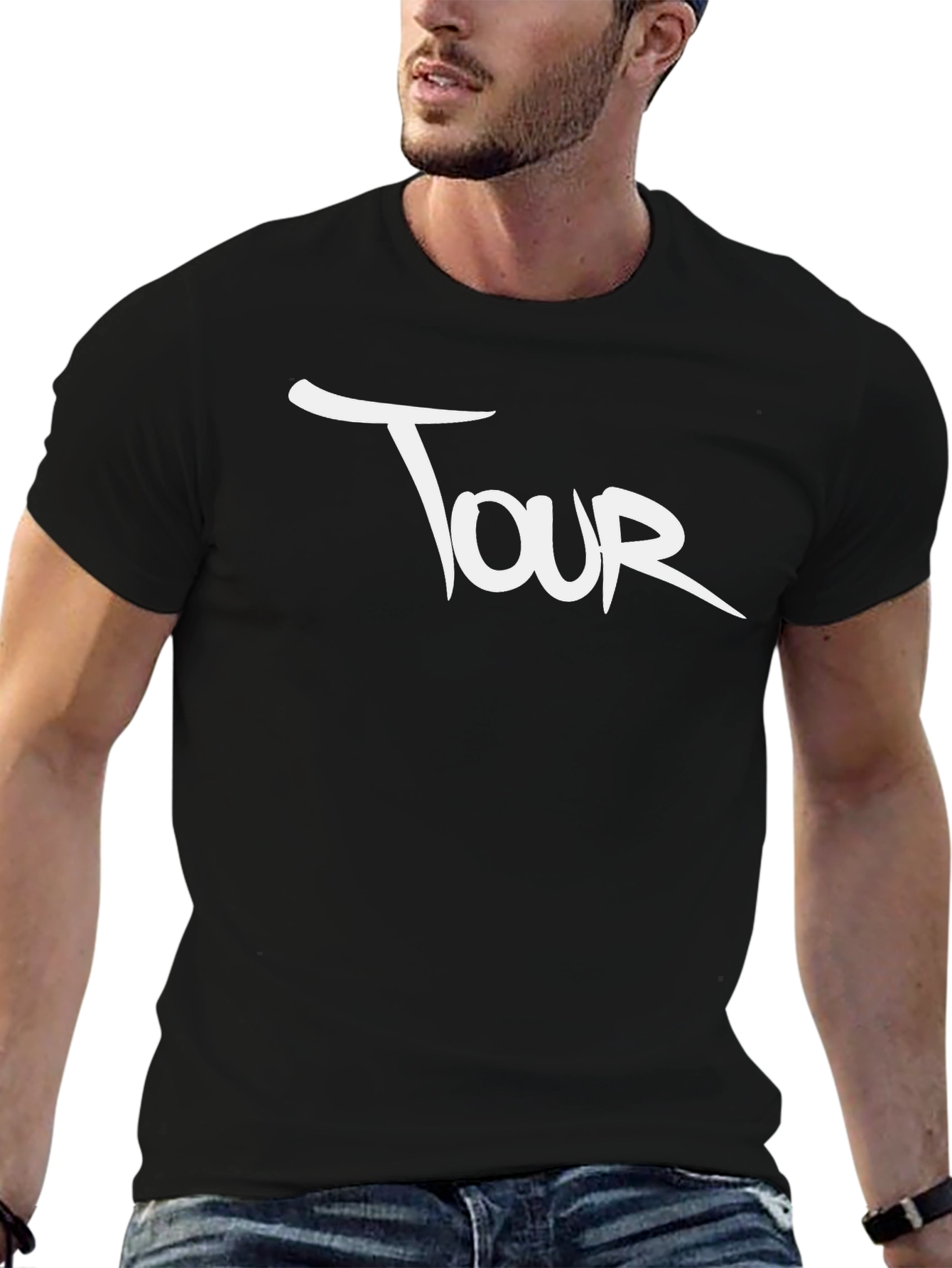 Black Tour Graphic T-Shirt