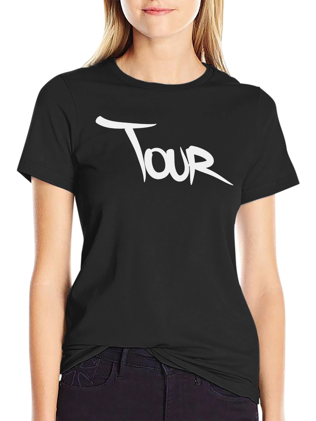 Black Tour Graphic T-Shirt