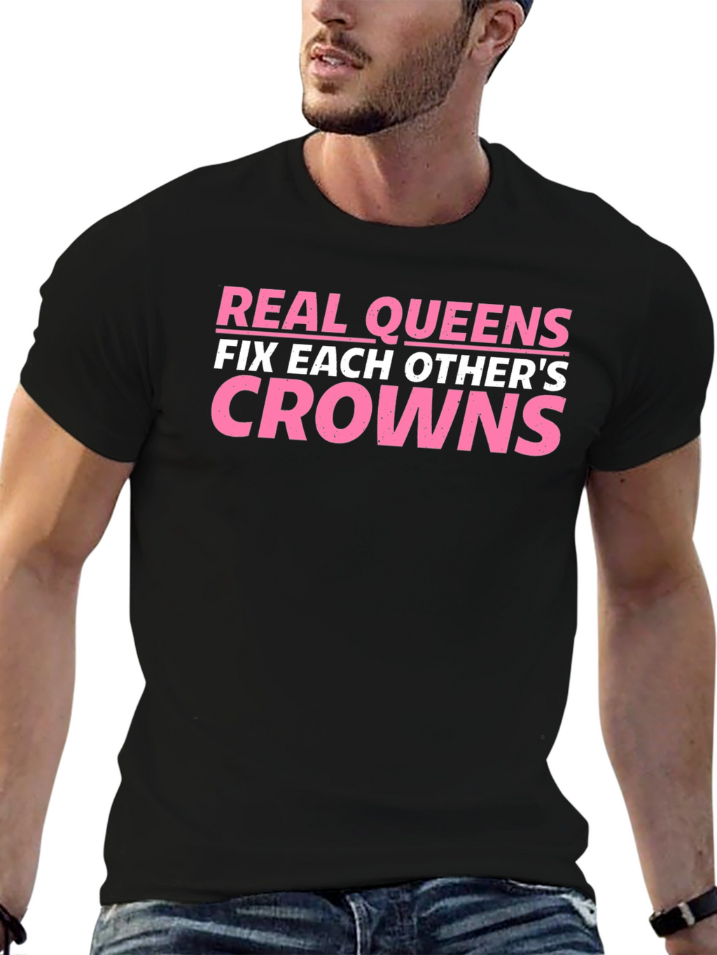 Real Queens Fix Each Others Crowns T-Shirt