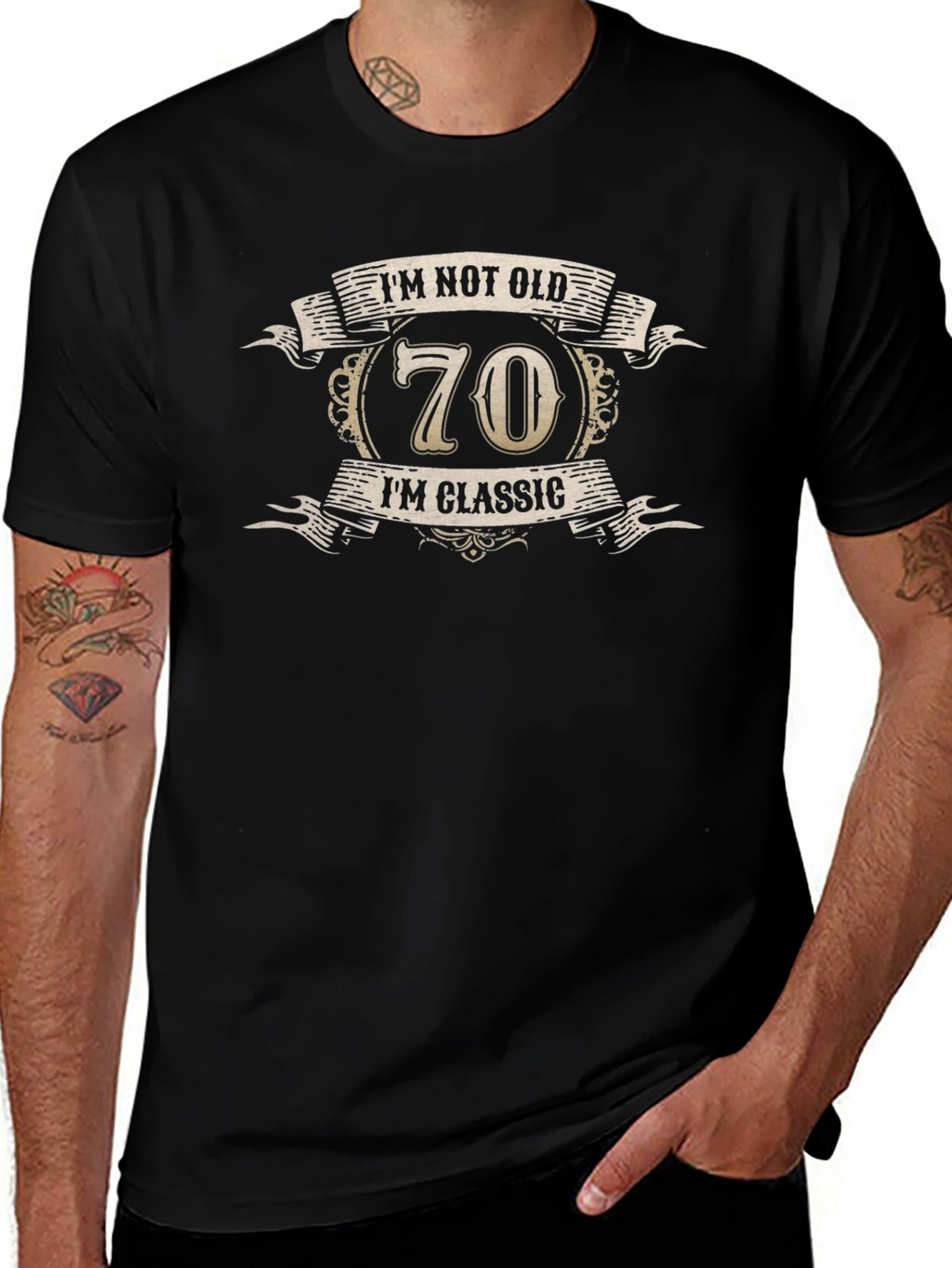 70th Birthday Classic Graphic T-Shirt