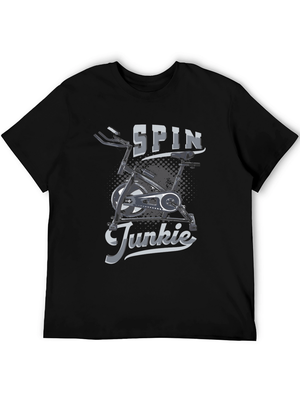 Spin Junkie Graphic T-Shirt - Black