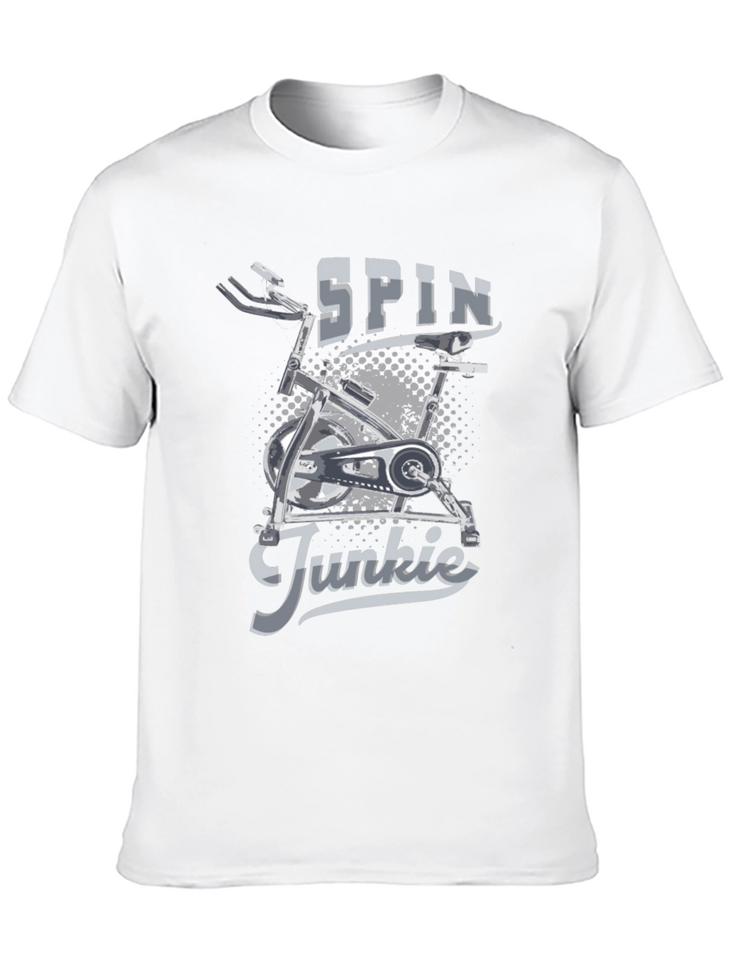 Spin Junkie Graphic T-Shirt - Black