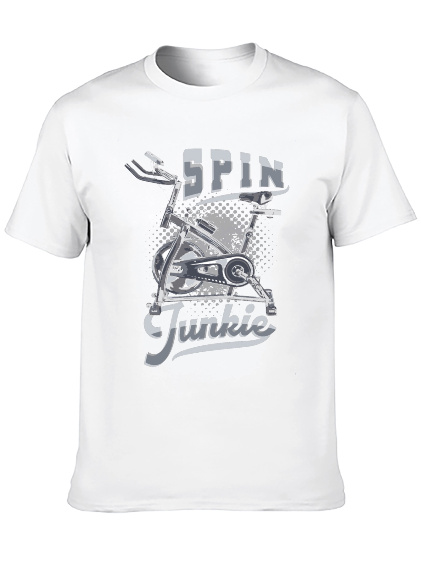 Spin Junkie Graphic T-Shirt - Black