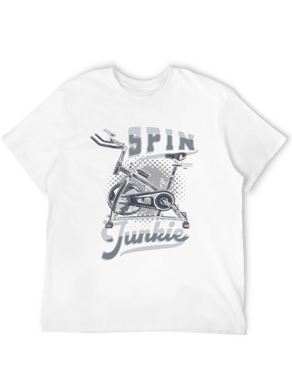 Spin Junkie Graphic T-Shirt - Black