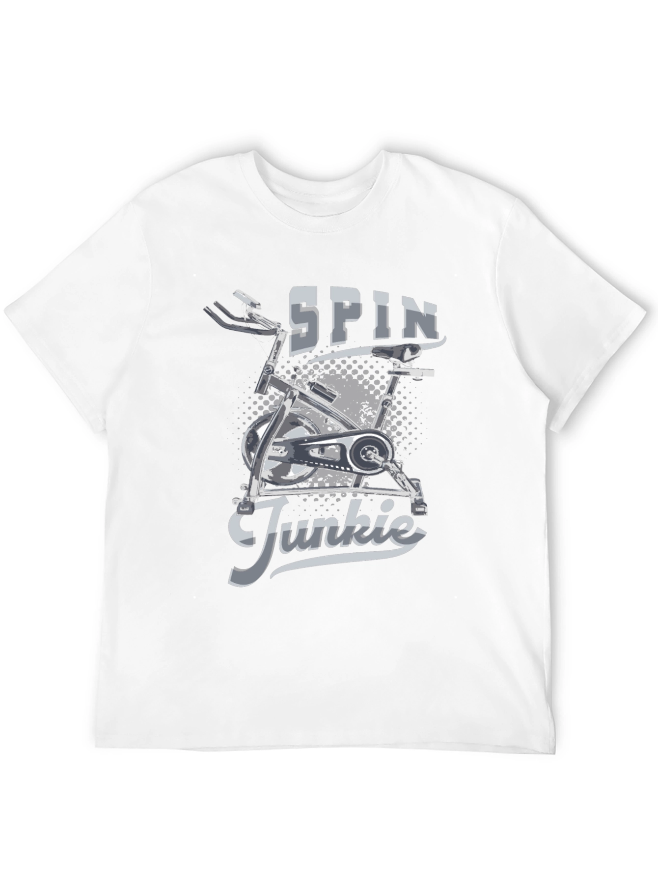 Spin Junkie Graphic T-Shirt - Black