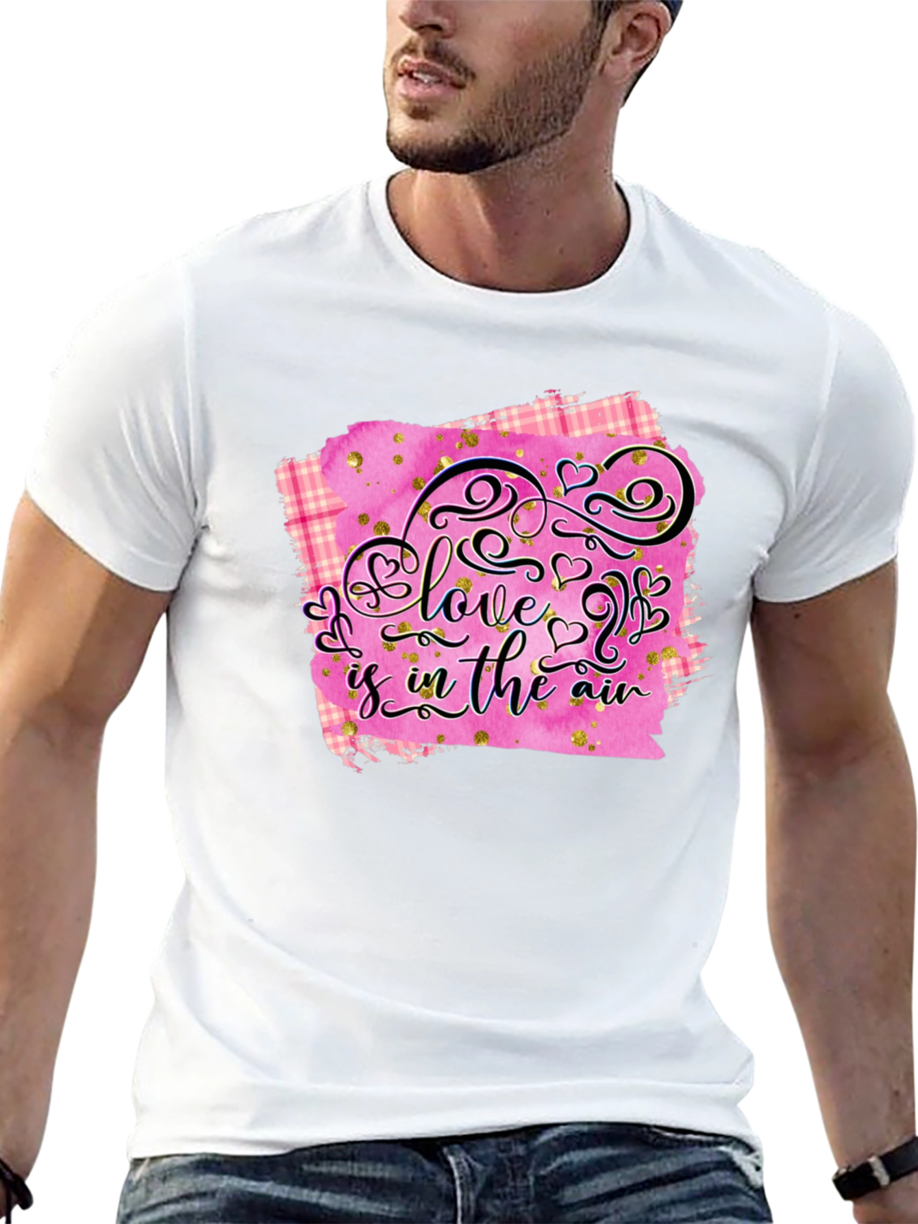 Love is in the Air Graphic Tee - Valentines Day Shirt