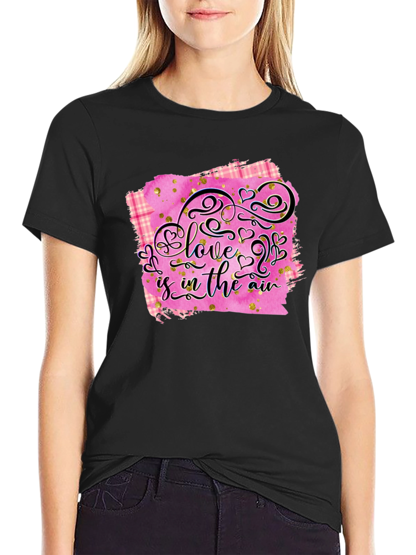Love is in the Air Graphic Tee - Valentines Day Shirt