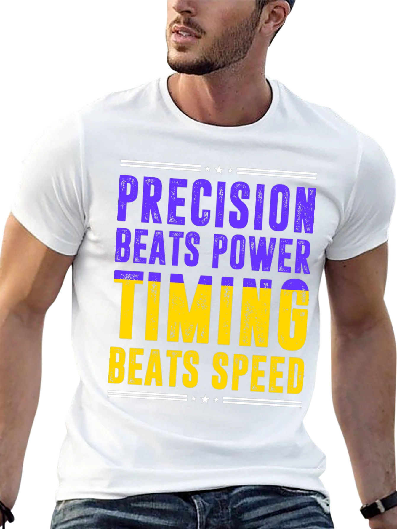 Precision Beats Power T-Shirt