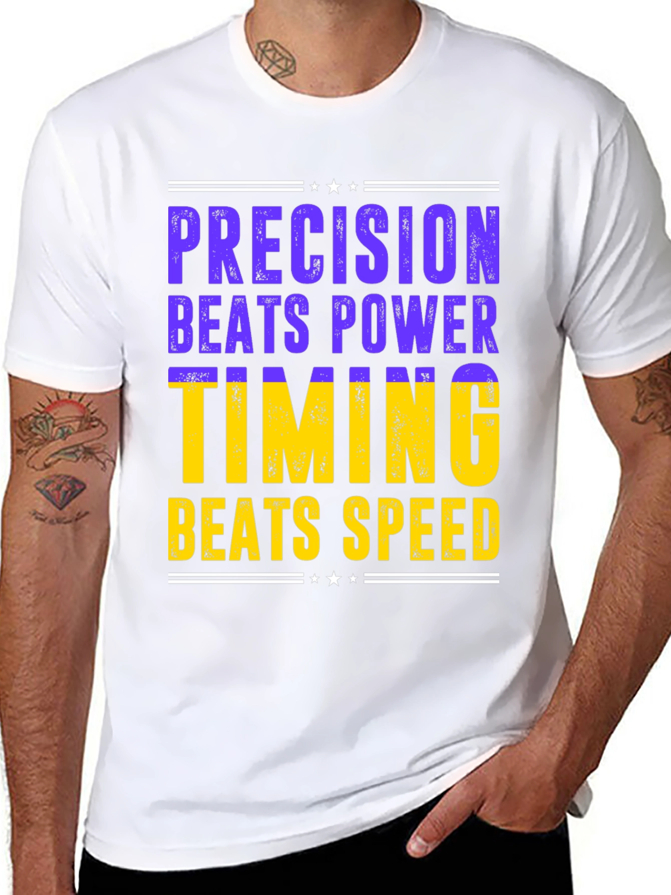 Precision Beats Power T-Shirt