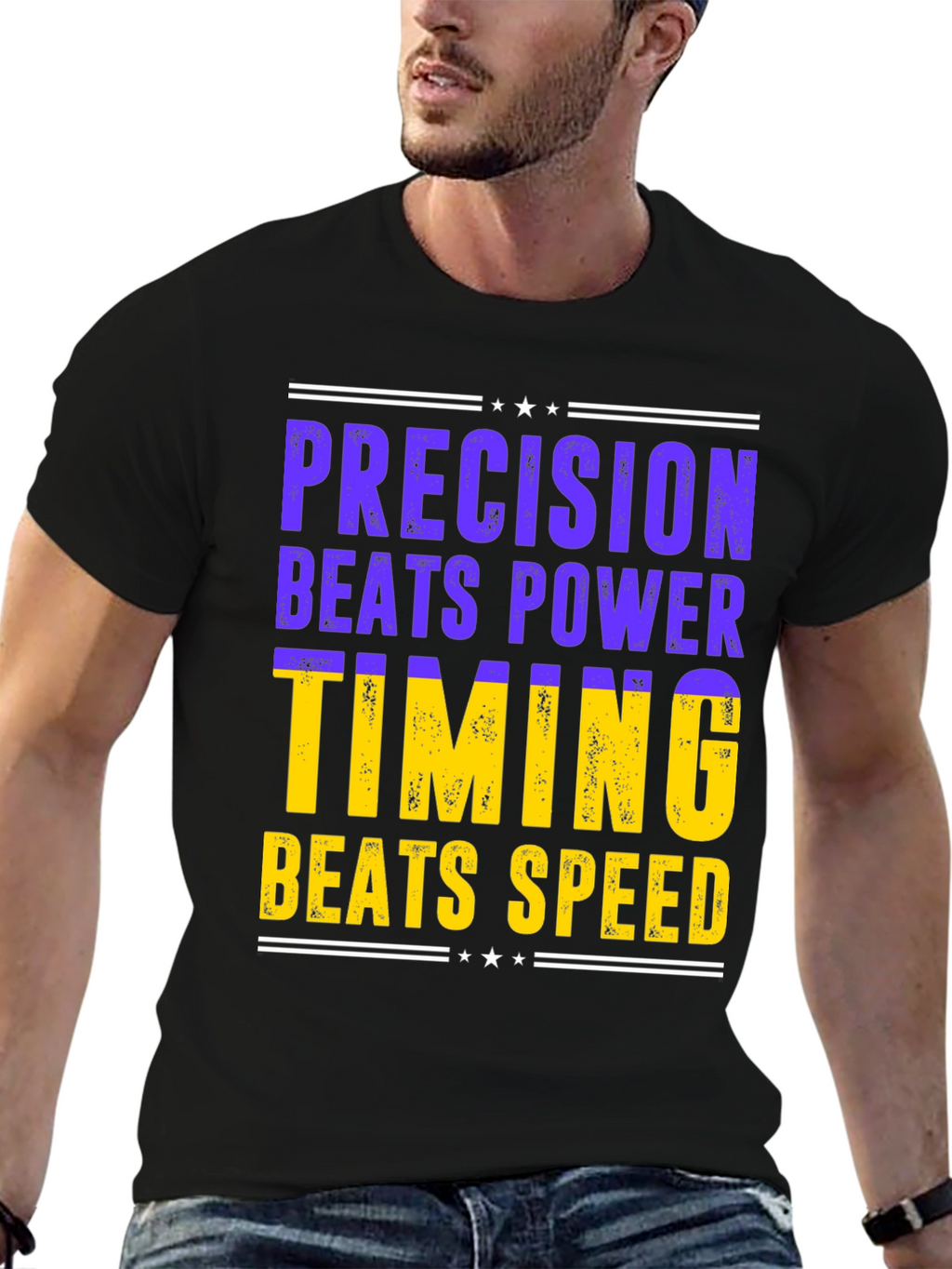 Precision Beats Power T-Shirt