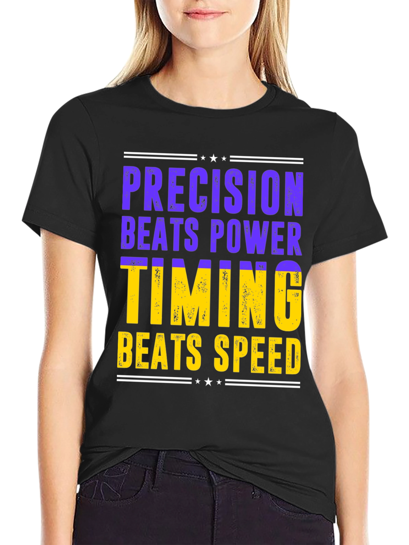 Precision Beats Power T-Shirt