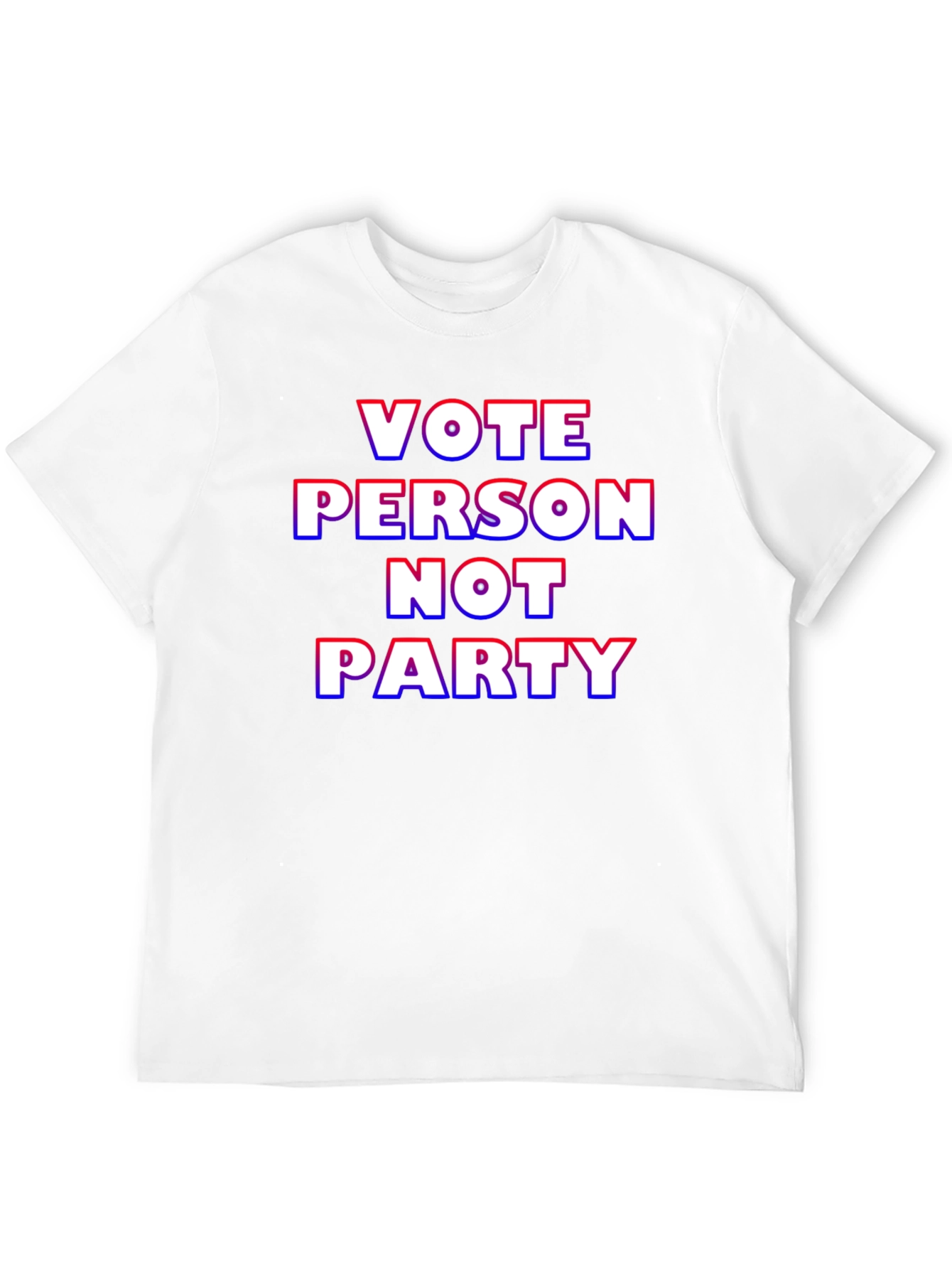 Vote Person Not Party Graphic T-Shirt