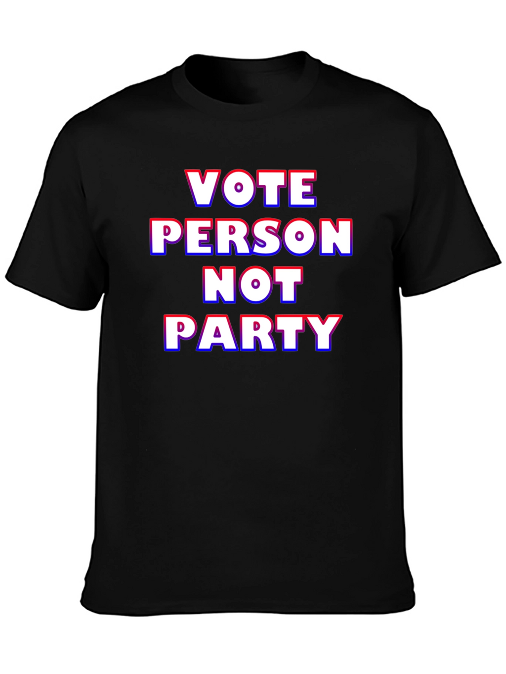 Vote Person Not Party Graphic T-Shirt