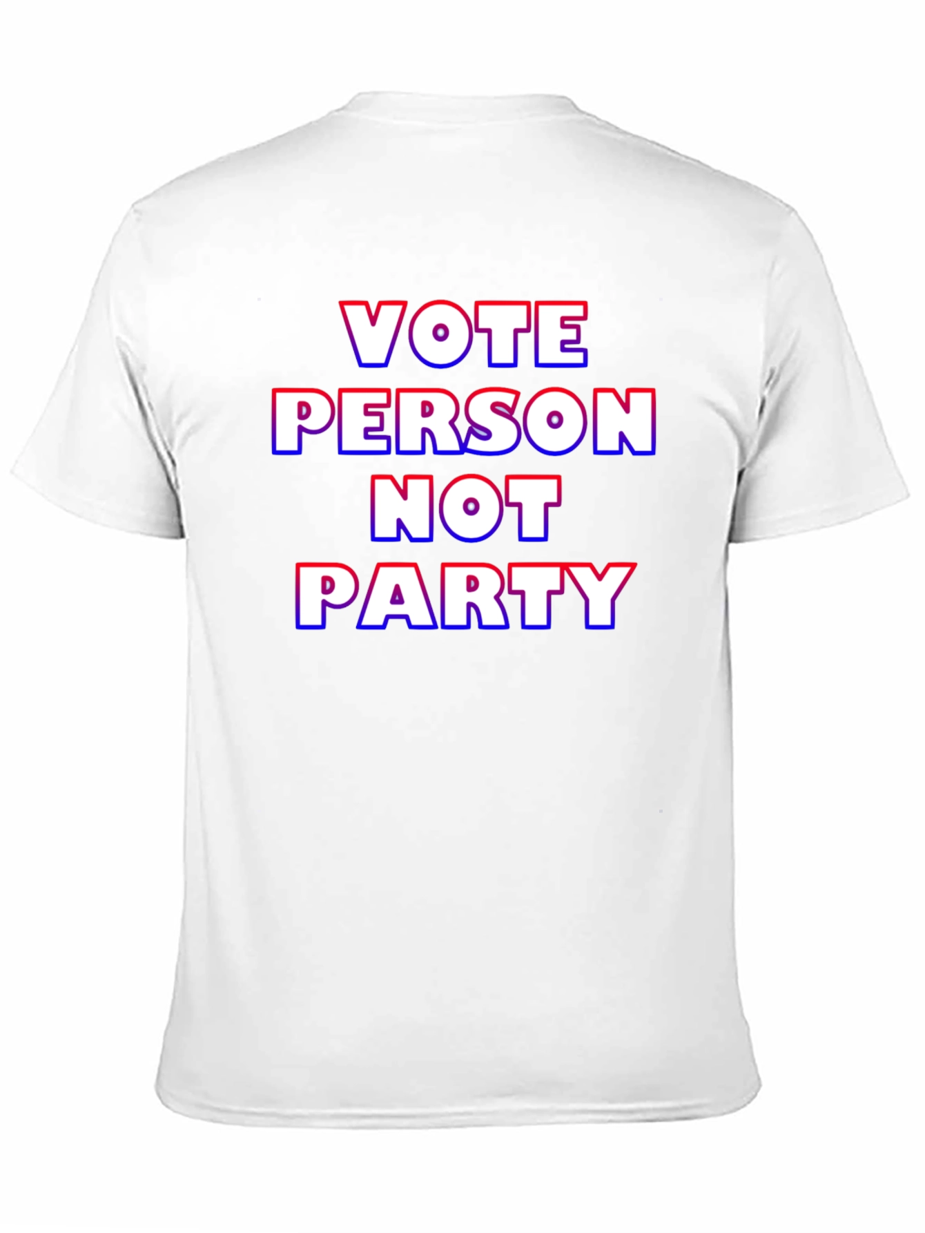 Vote Person Not Party Graphic T-Shirt