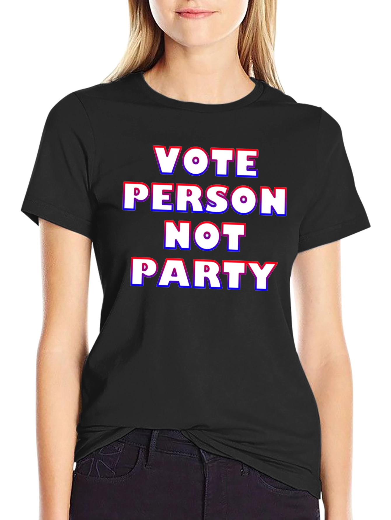Vote Person Not Party Graphic T-Shirt