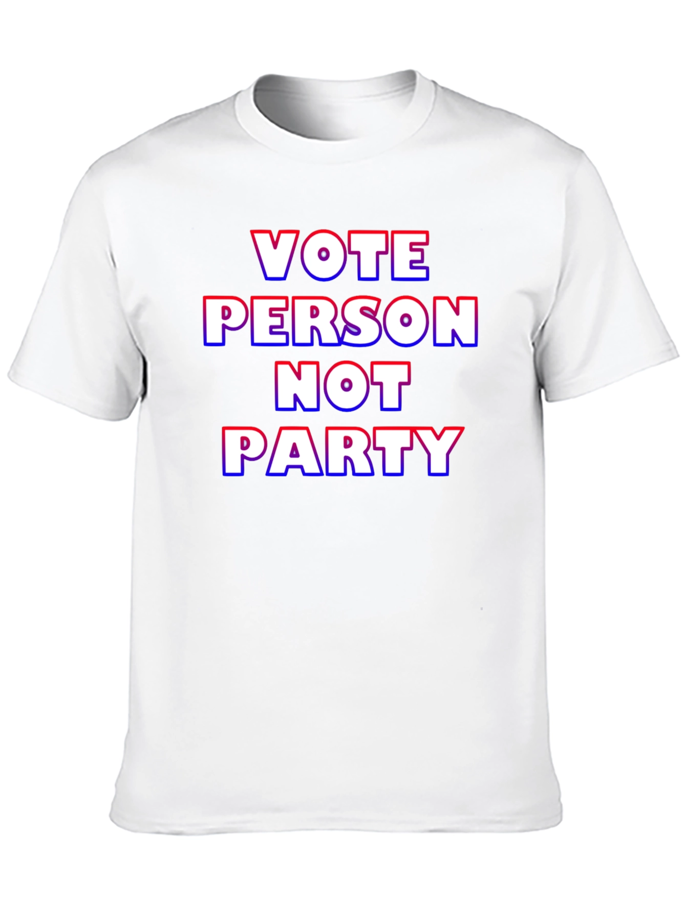 Vote Person Not Party Graphic T-Shirt