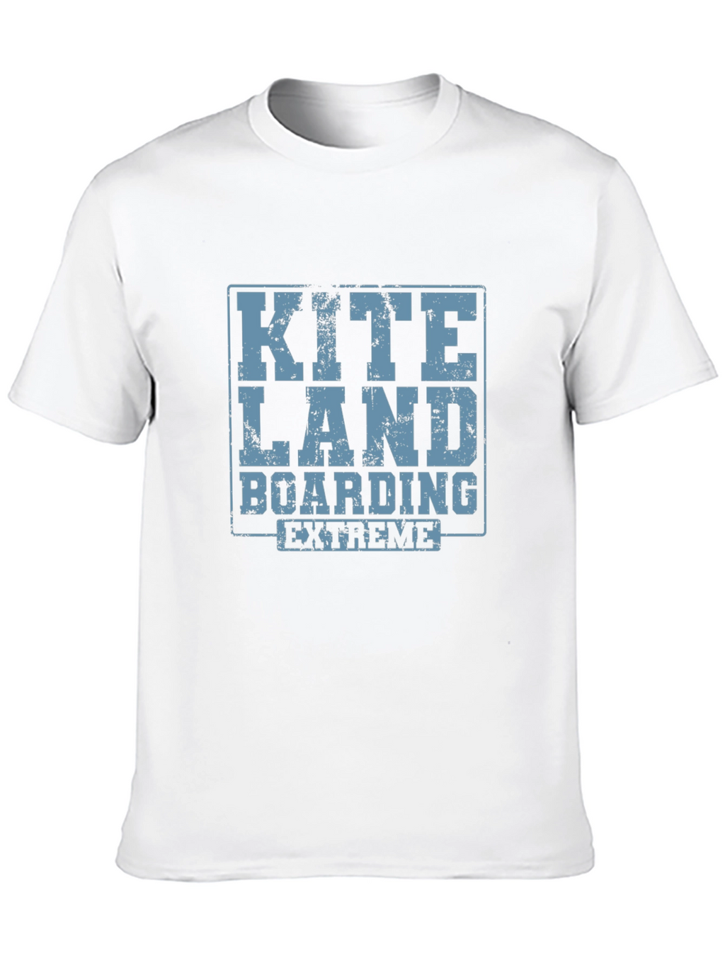 Kite Land Boarding Extreme Black T-Shirt
