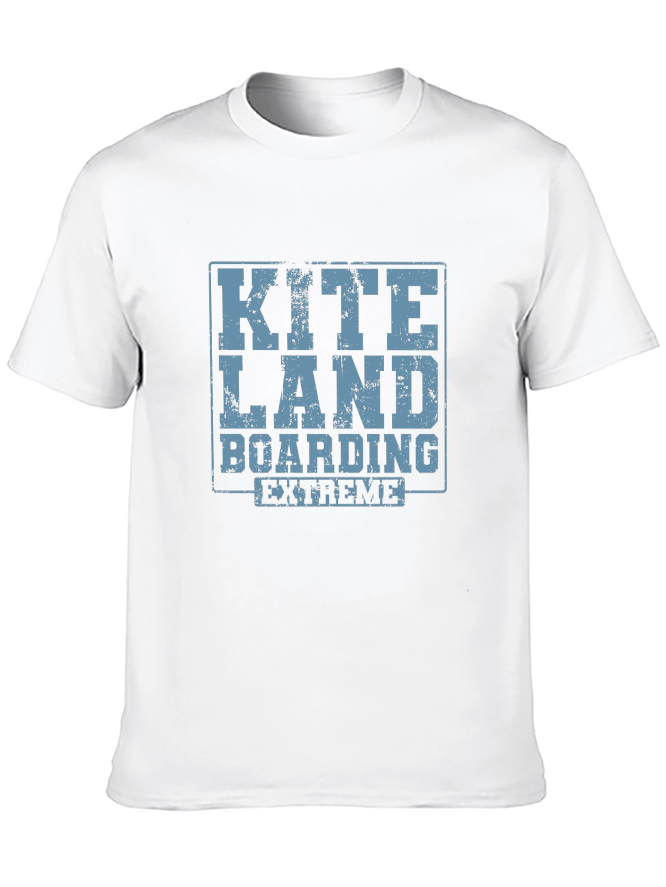 Kite Land Boarding Extreme Black T-Shirt