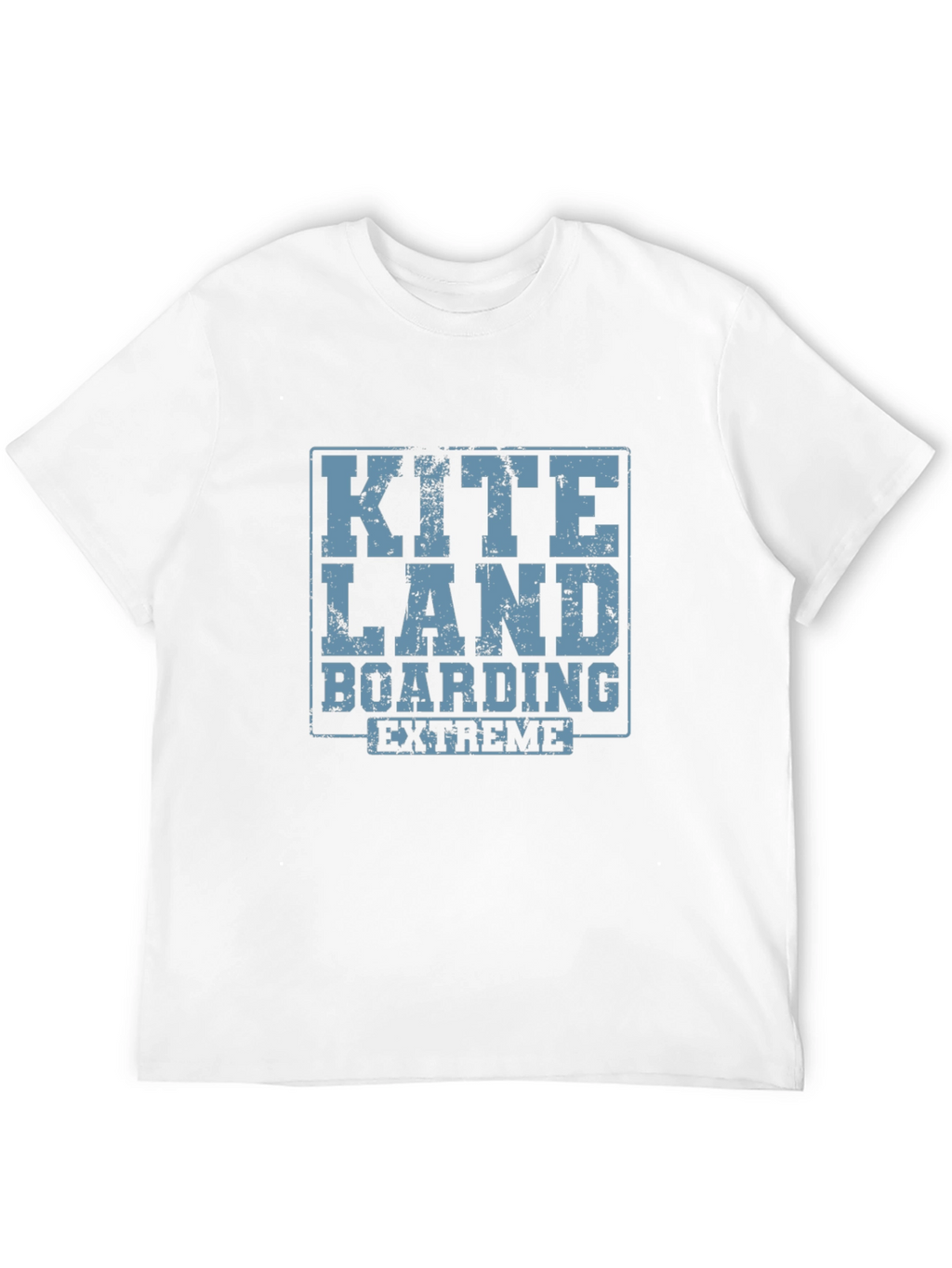 Kite Land Boarding Extreme Black T-Shirt
