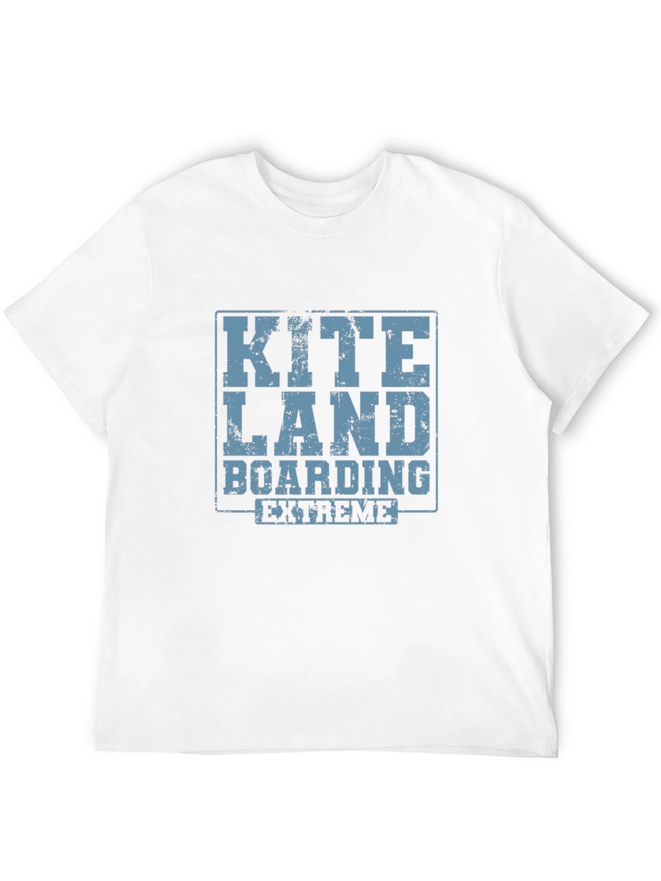 Kite Land Boarding Extreme Black T-Shirt