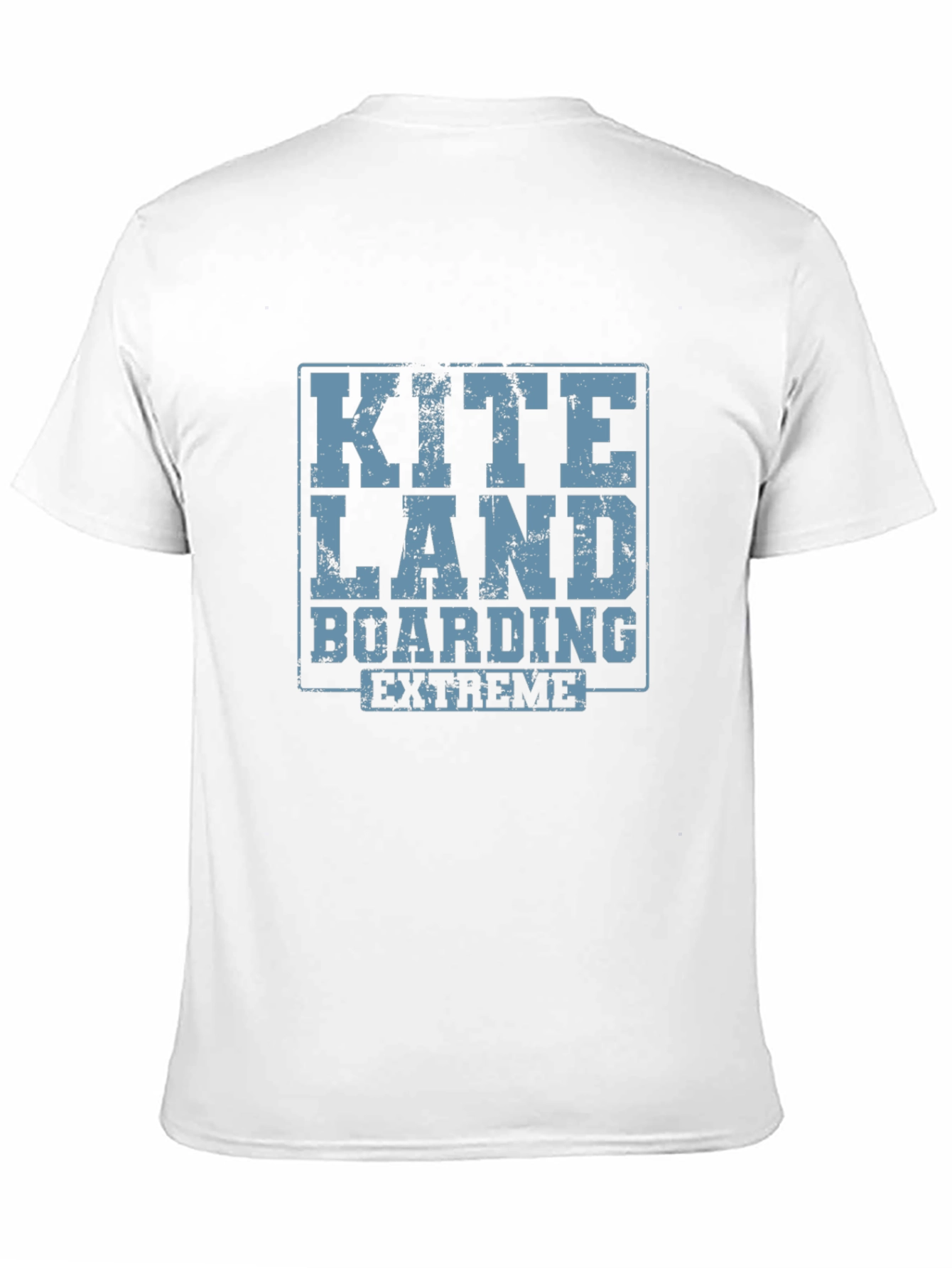 Kite Land Boarding Extreme Black T-Shirt