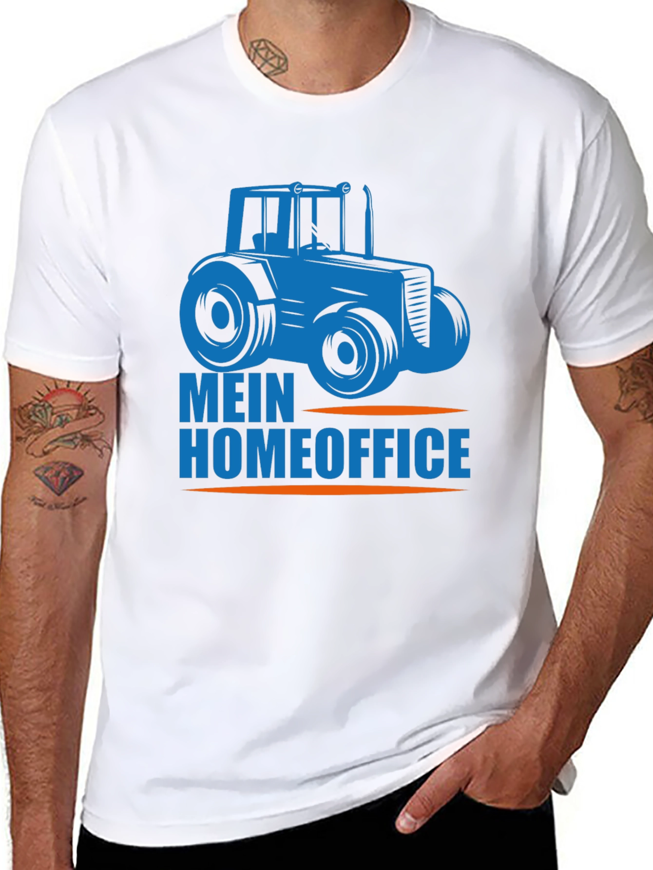 Mein Homeoffice Tractor Graphic Tee