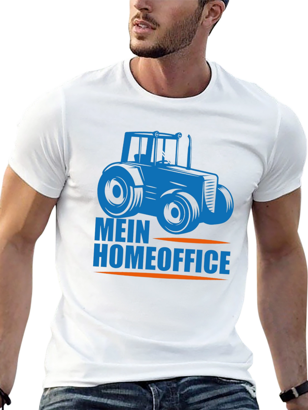 Mein Homeoffice Tractor Graphic Tee